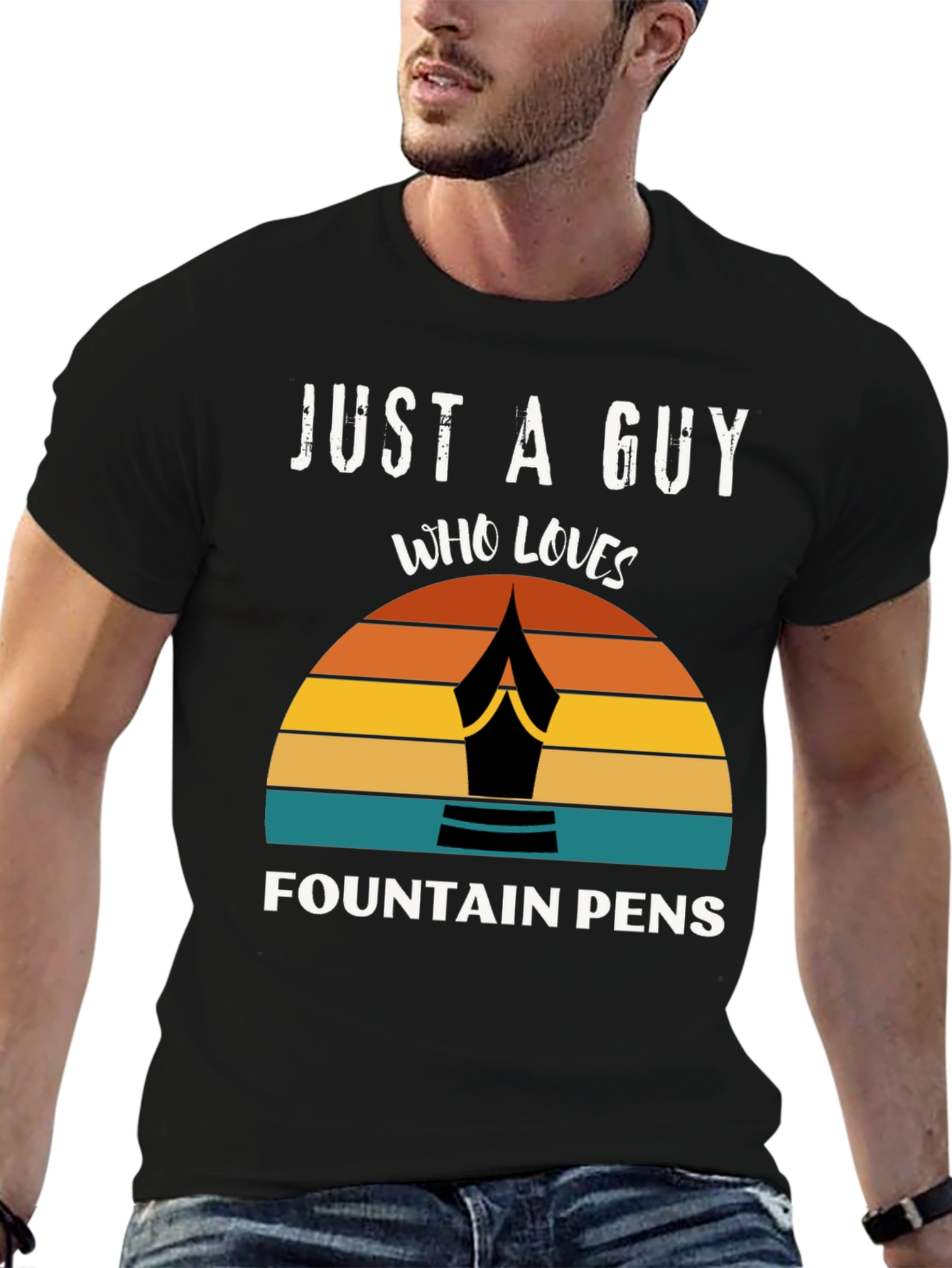 Just a Guy Who Loves Fountain Pens T-Shirt