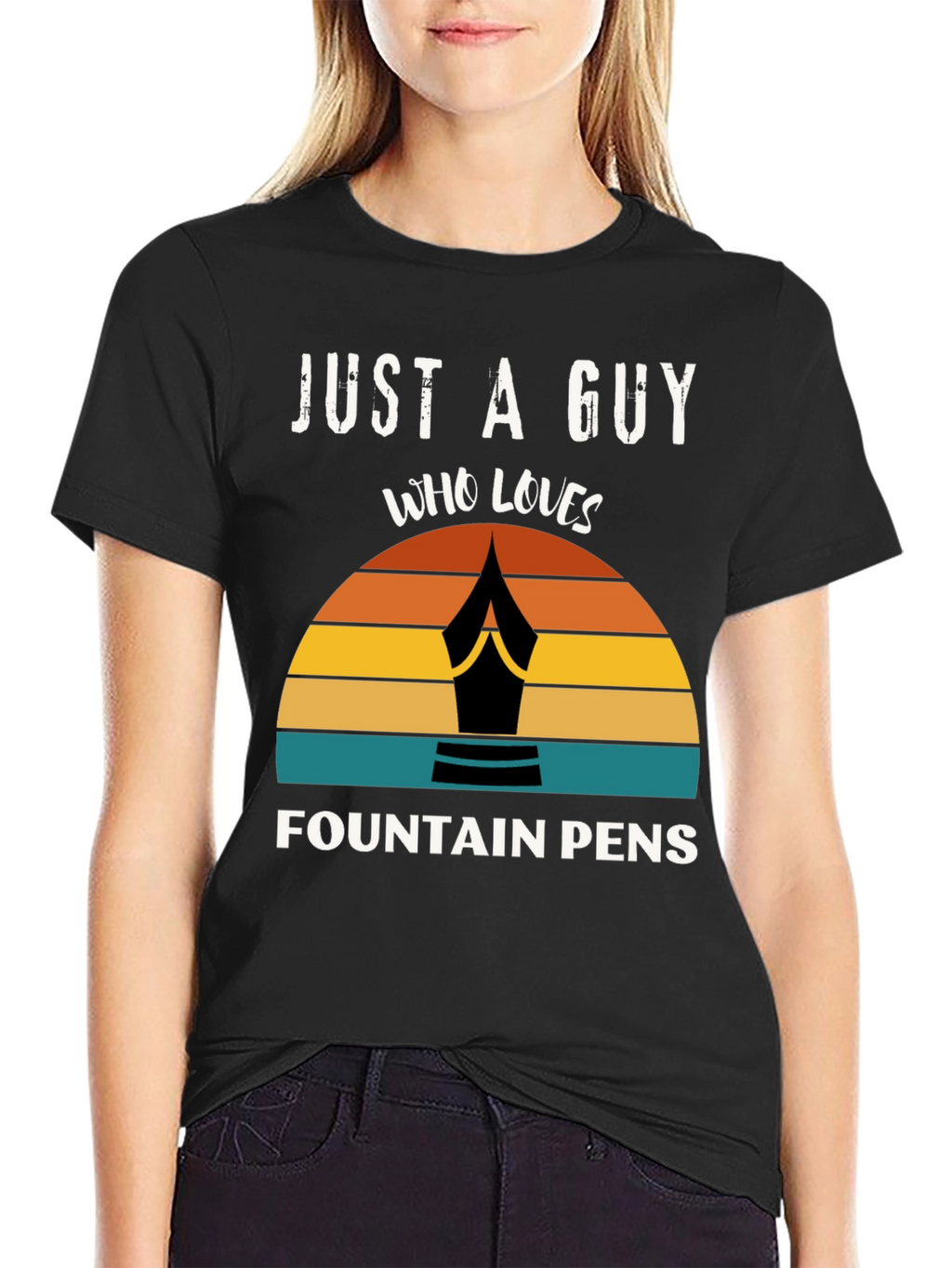 Just a Guy Who Loves Fountain Pens T-Shirt