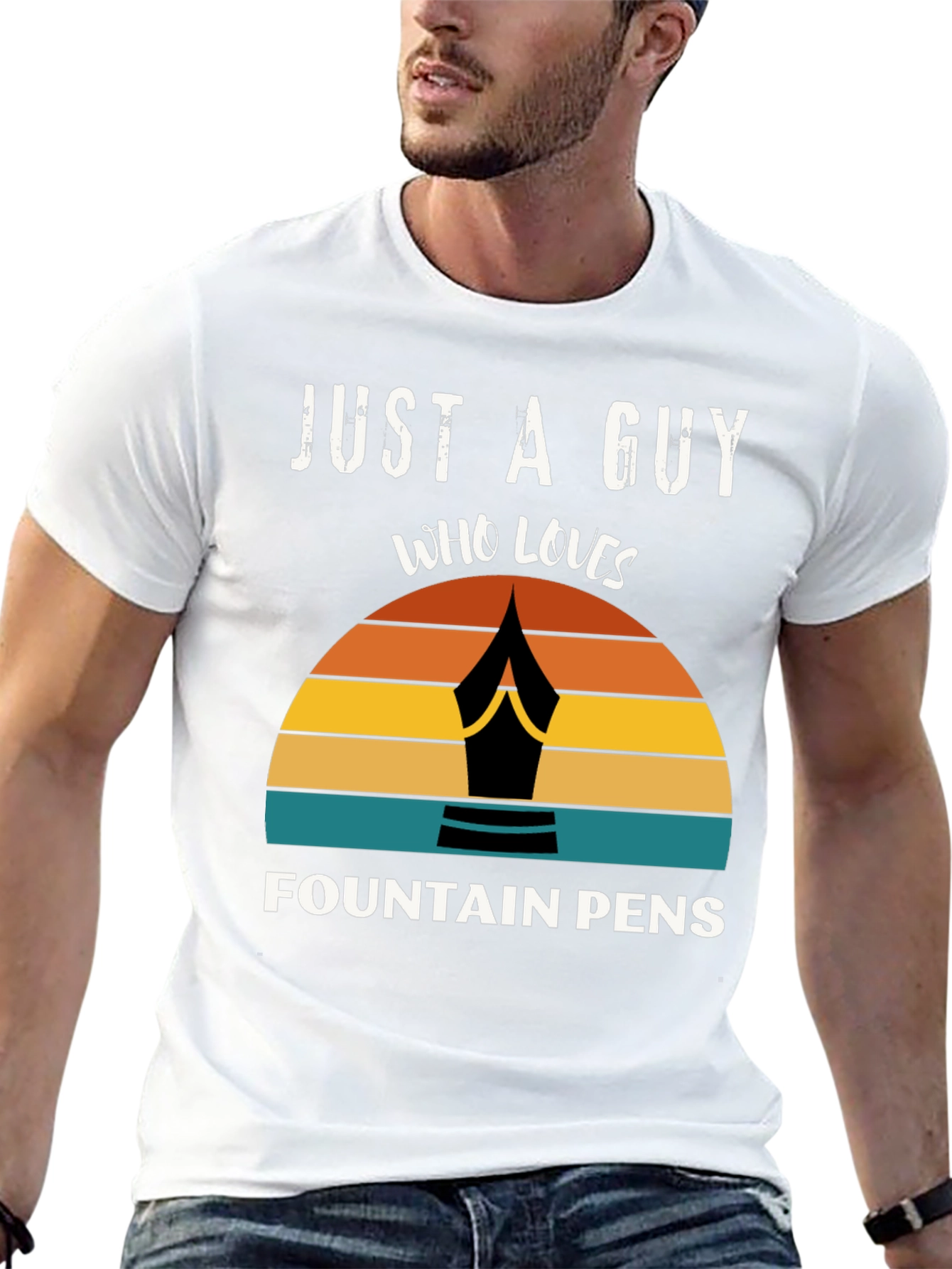 Just a Guy Who Loves Fountain Pens T-Shirt