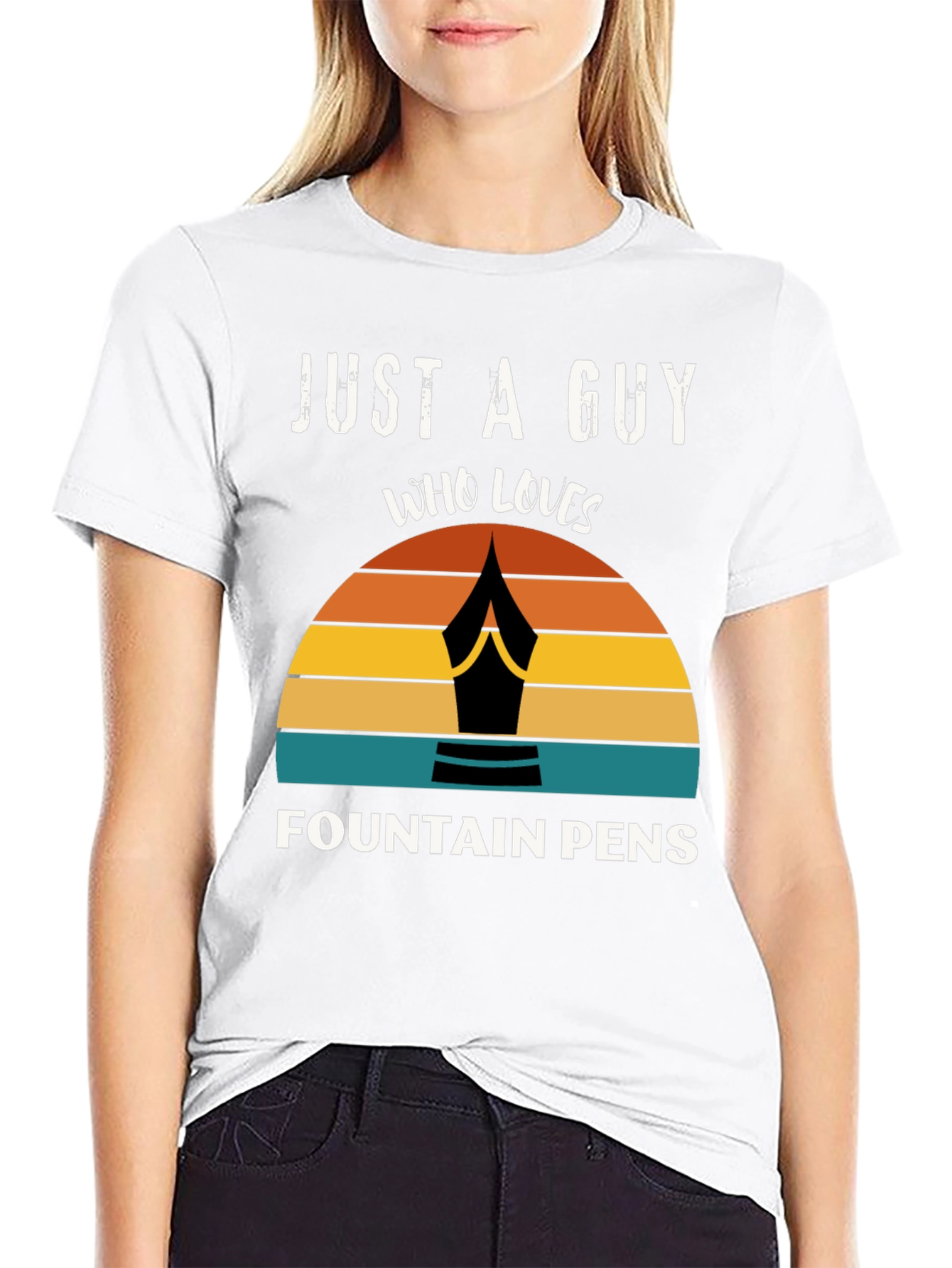 Just a Guy Who Loves Fountain Pens T-Shirt