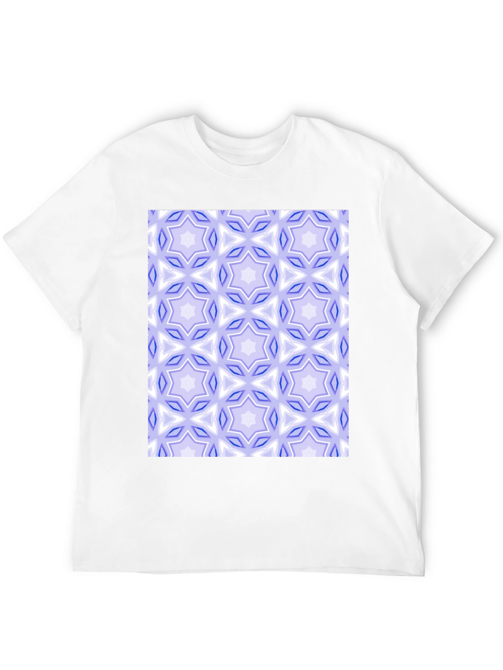 Geometric Star Pattern T-Shirt