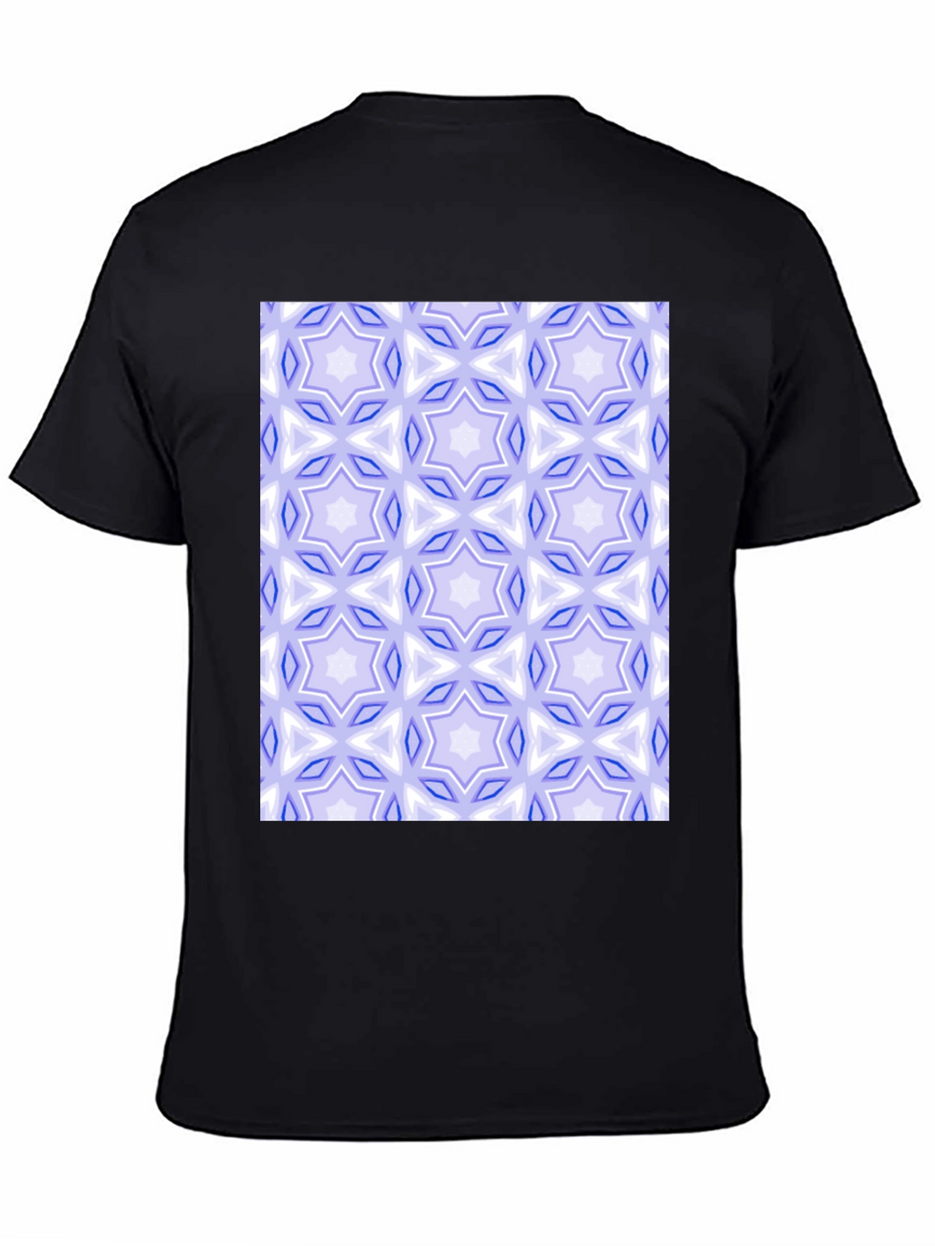 Geometric Star Pattern T-Shirt