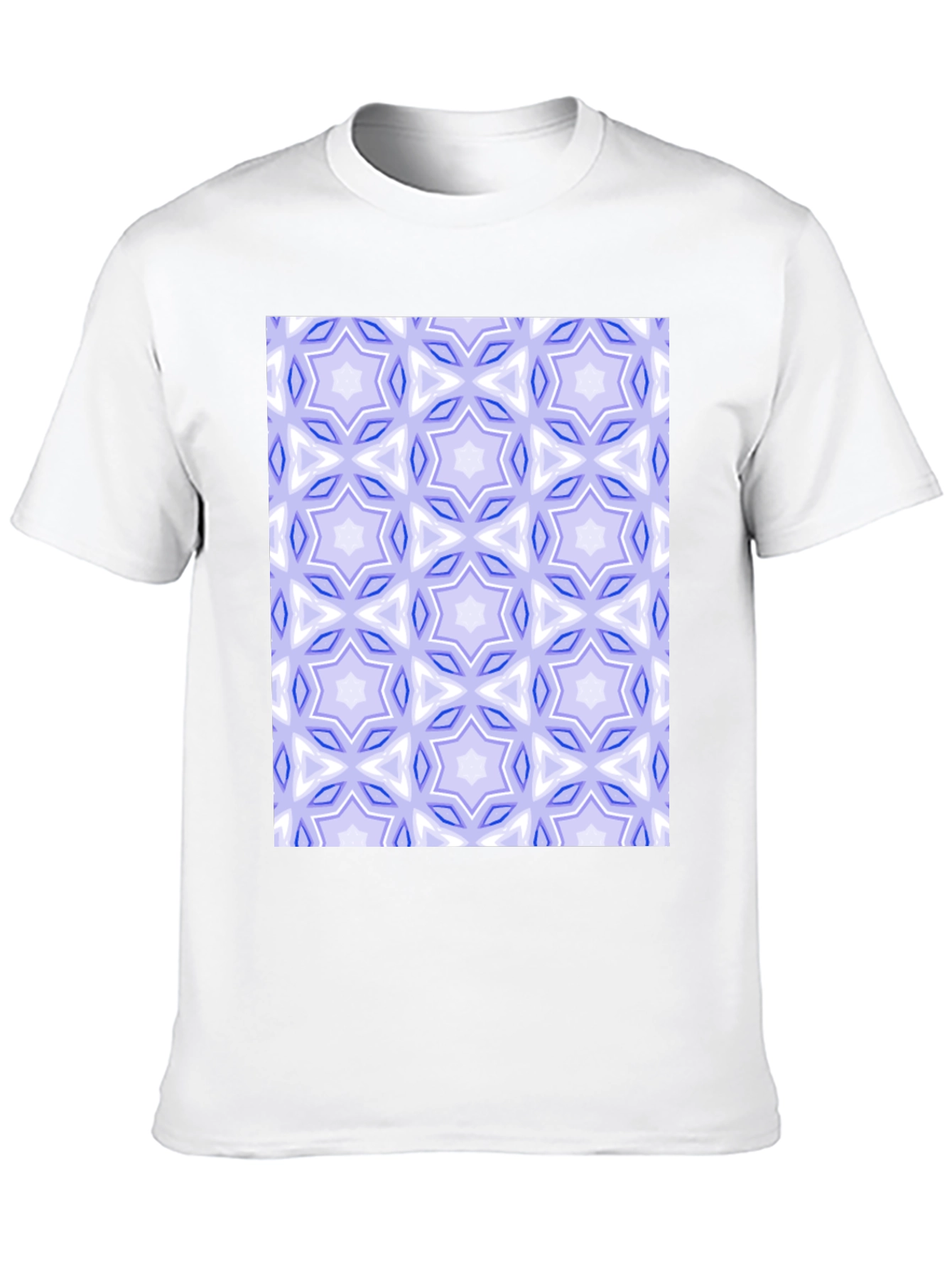 Geometric Star Pattern T-Shirt