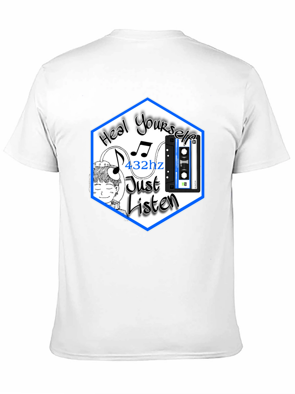 Heal Yourself T-Shirt 432hz Meditation Music Tee