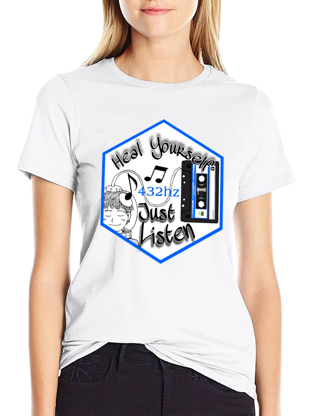 Heal Yourself T-Shirt 432hz Meditation Music Tee