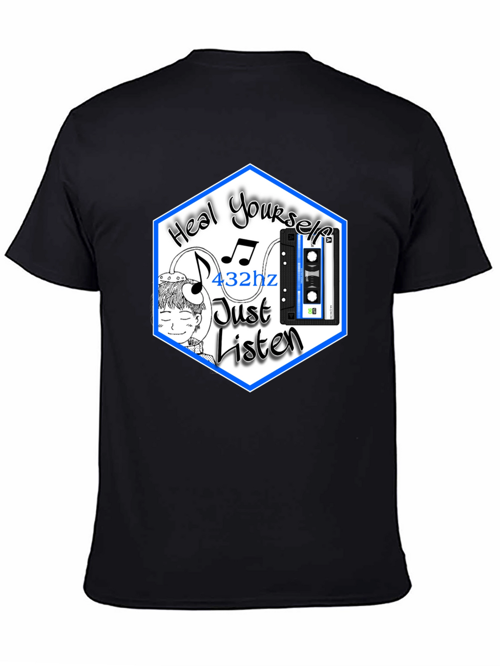 Heal Yourself T-Shirt 432hz Meditation Music Tee