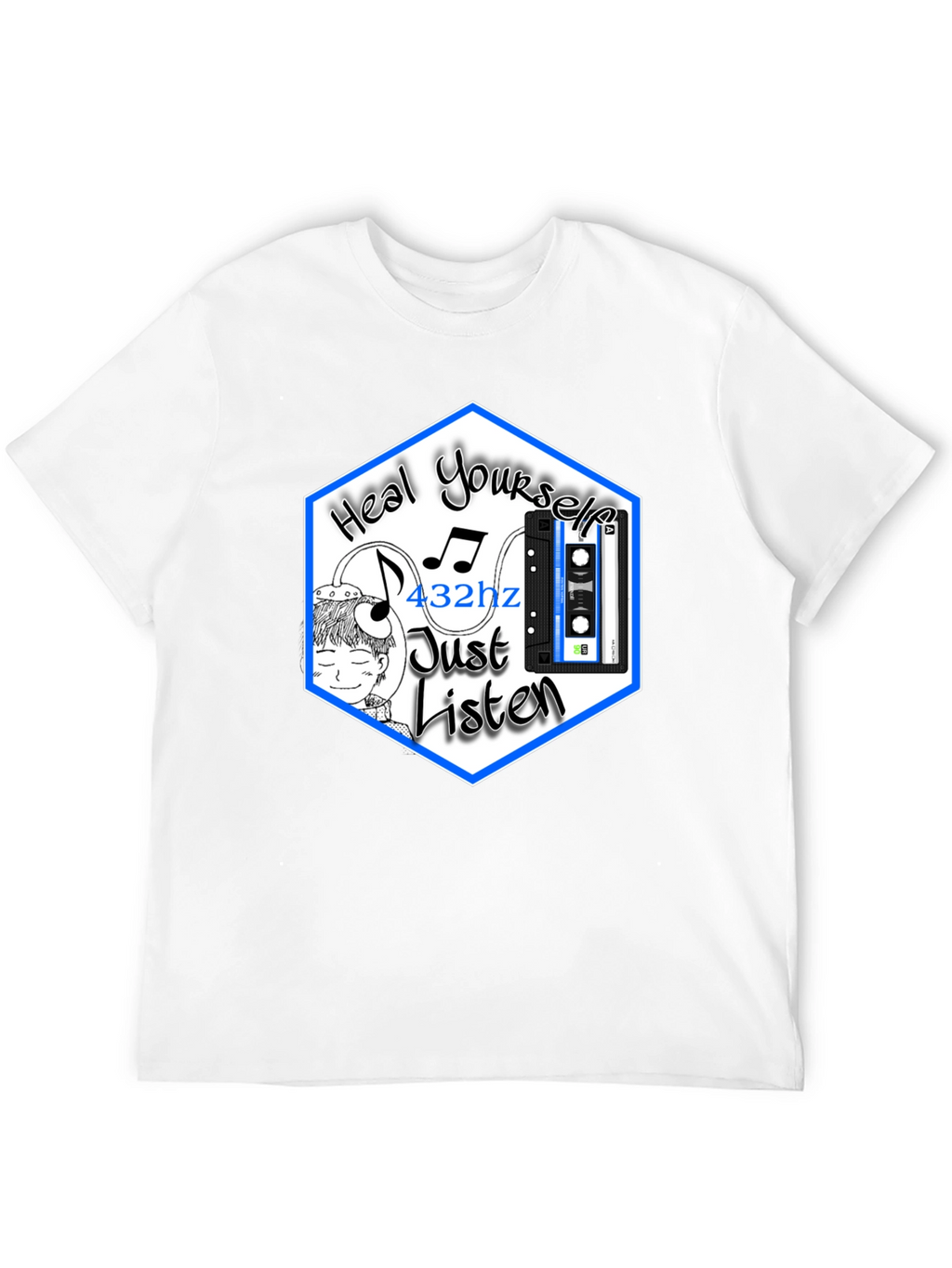 Heal Yourself T-Shirt 432hz Meditation Music Tee