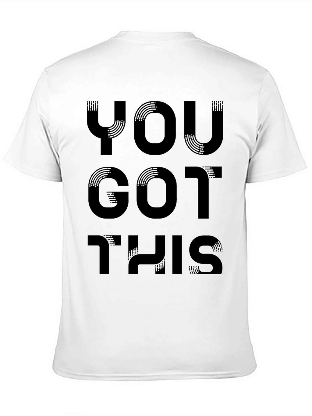Motivational You Got This Black Graphic Tee