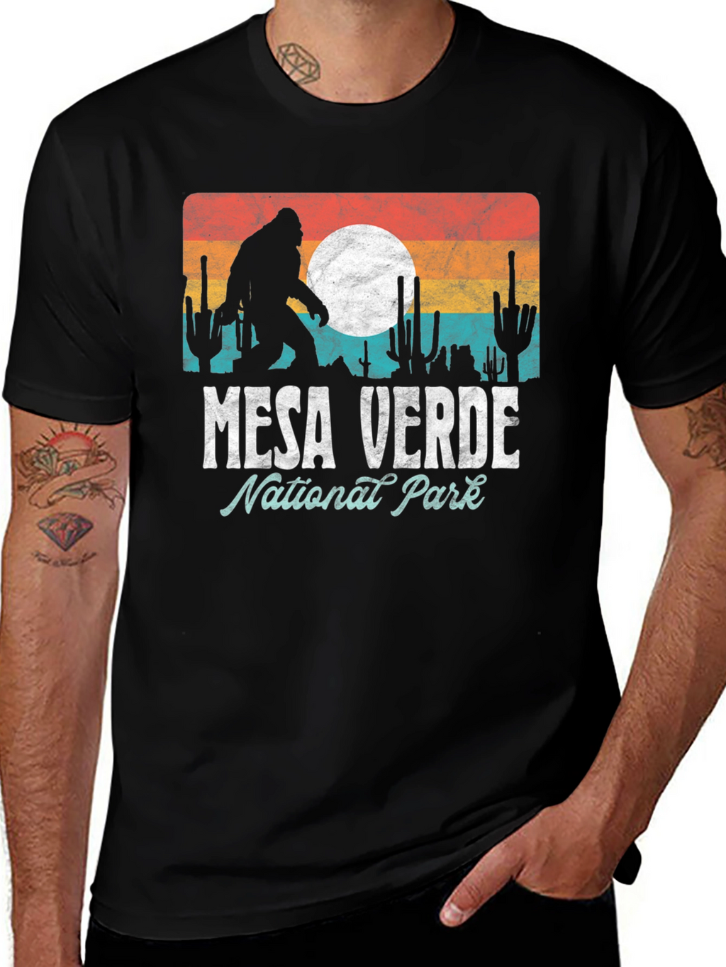 Mesa Verde National Park Bigfoot T-Shirt