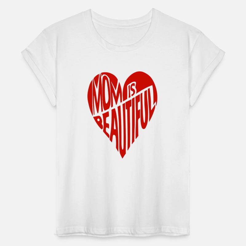 Mom is Beautiful heart effect