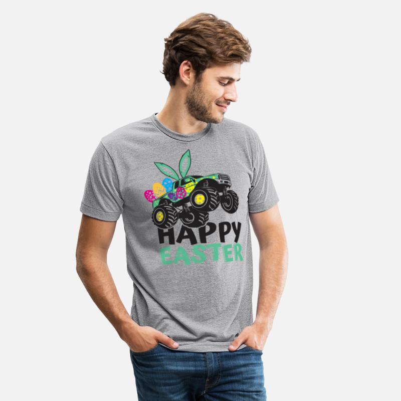 Monster Truck Happy Easter Toddler Kids