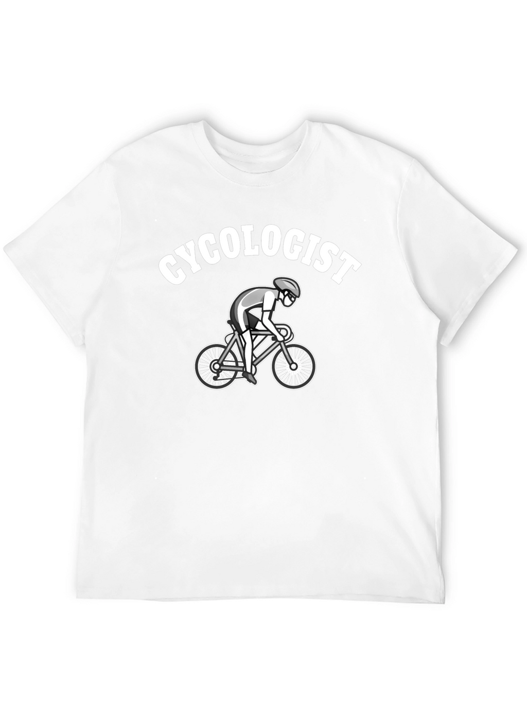 Cycologist Black Graphic T-Shirt