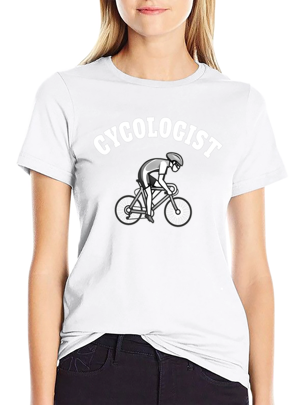 Cycologist Black Graphic T-Shirt
