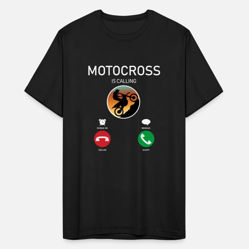 MOTOCROSS PHONE CALLING INTERFACE FUNNY DESIGN