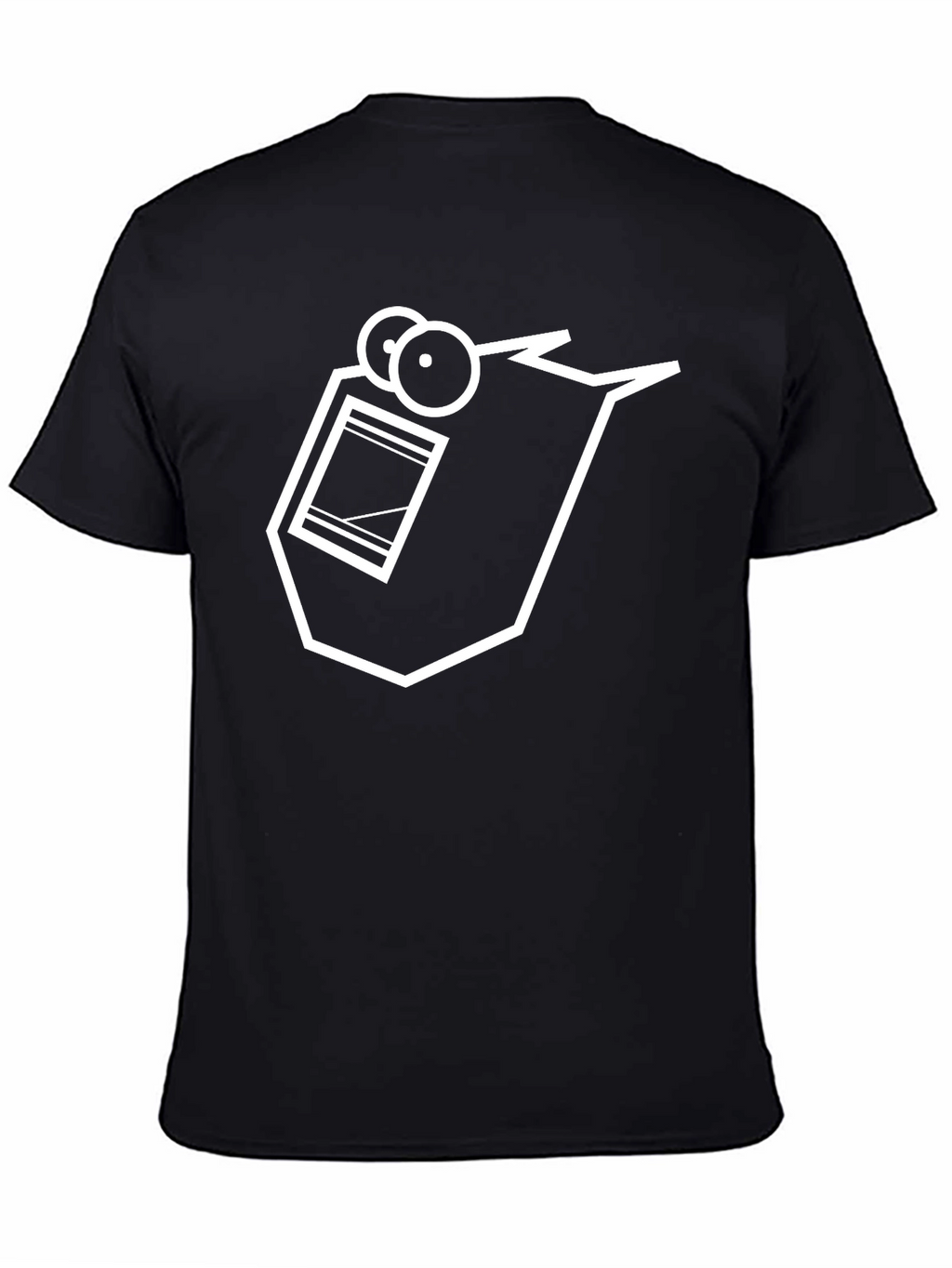 Welding Helmet Graphic T-Shirt - Black Cotton Tee