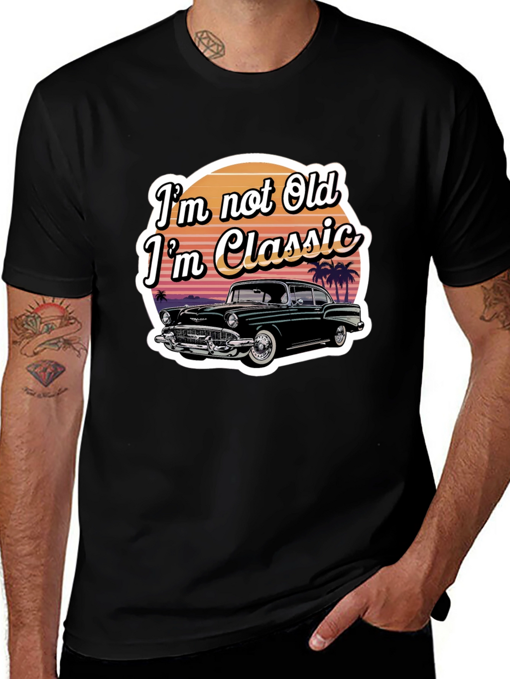 Classic Car T-Shirt - Im Not Old Im Classic