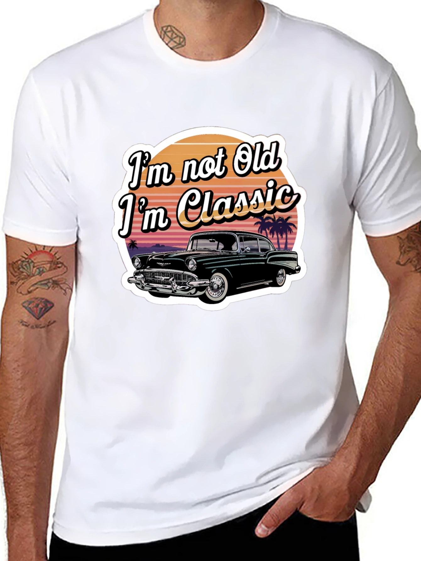 Classic Car T-Shirt - Im Not Old Im Classic