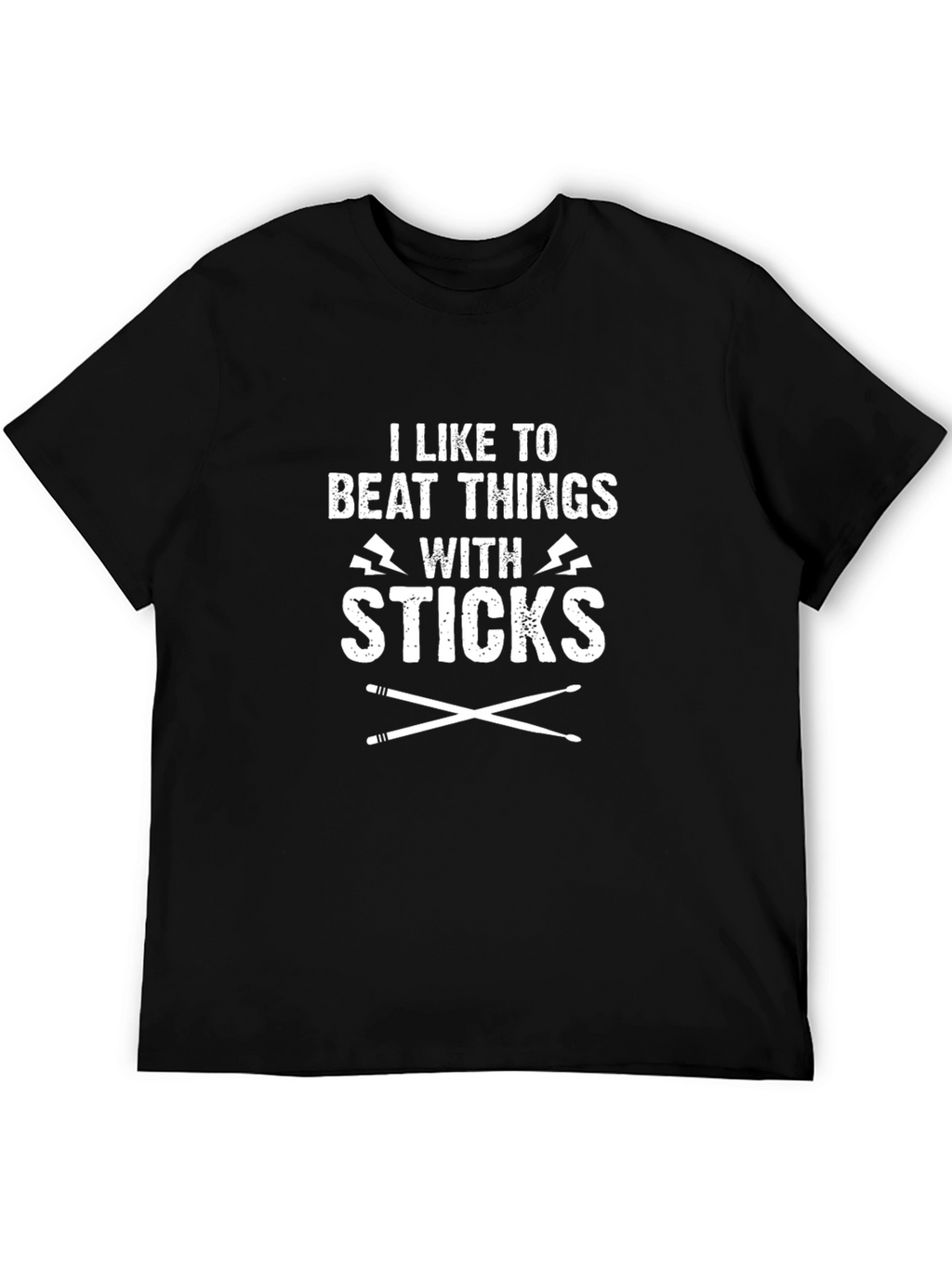 Beat Things With Sticks Graphic Tee