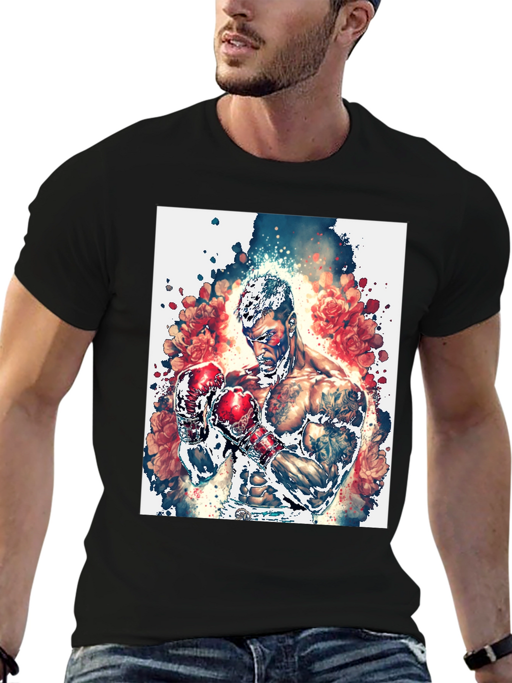Boxer Graphic T-Shirt - Streetwear Style