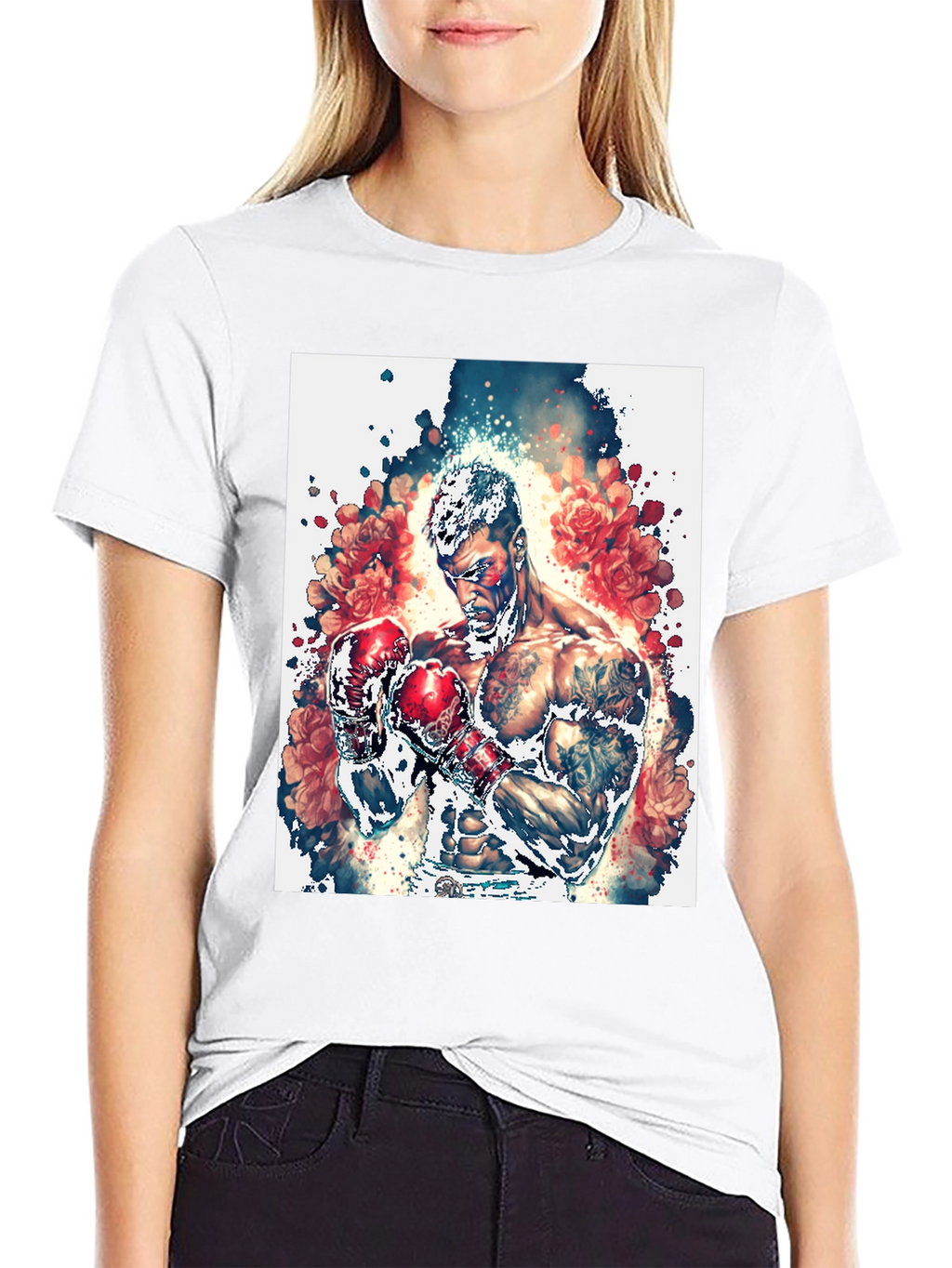 Boxer Graphic T-Shirt - Streetwear Style