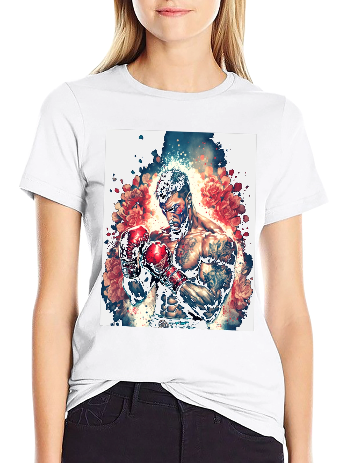Boxer Graphic T-Shirt - Streetwear Style