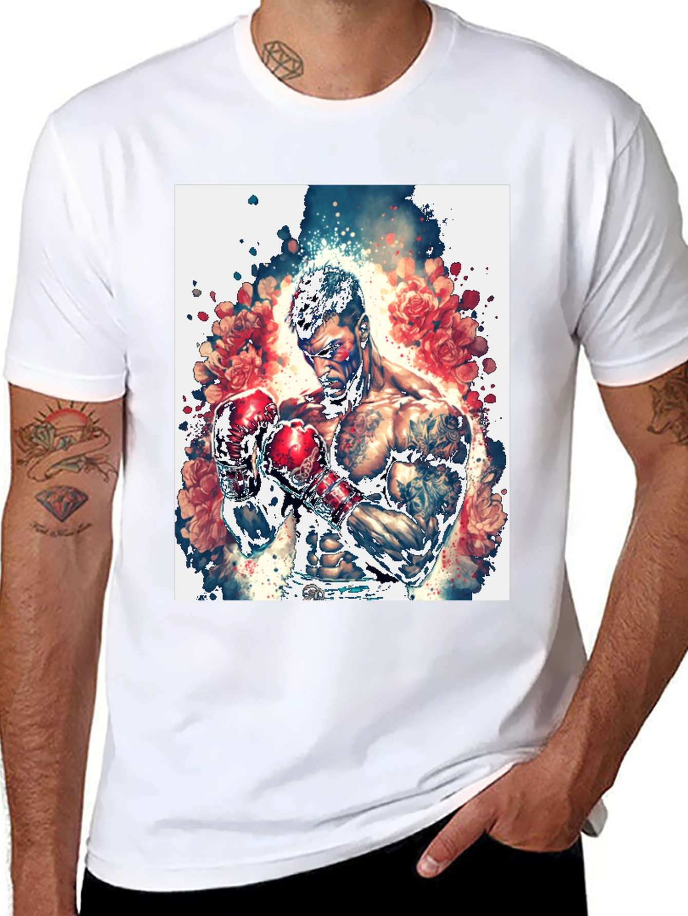 Boxer Graphic T-Shirt - Streetwear Style