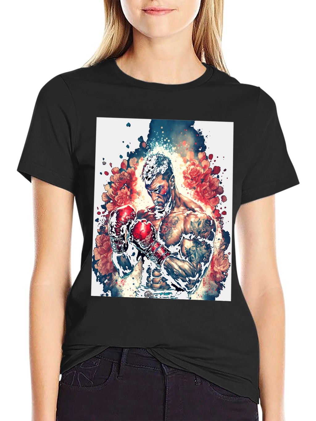 Boxer Graphic T-Shirt - Streetwear Style