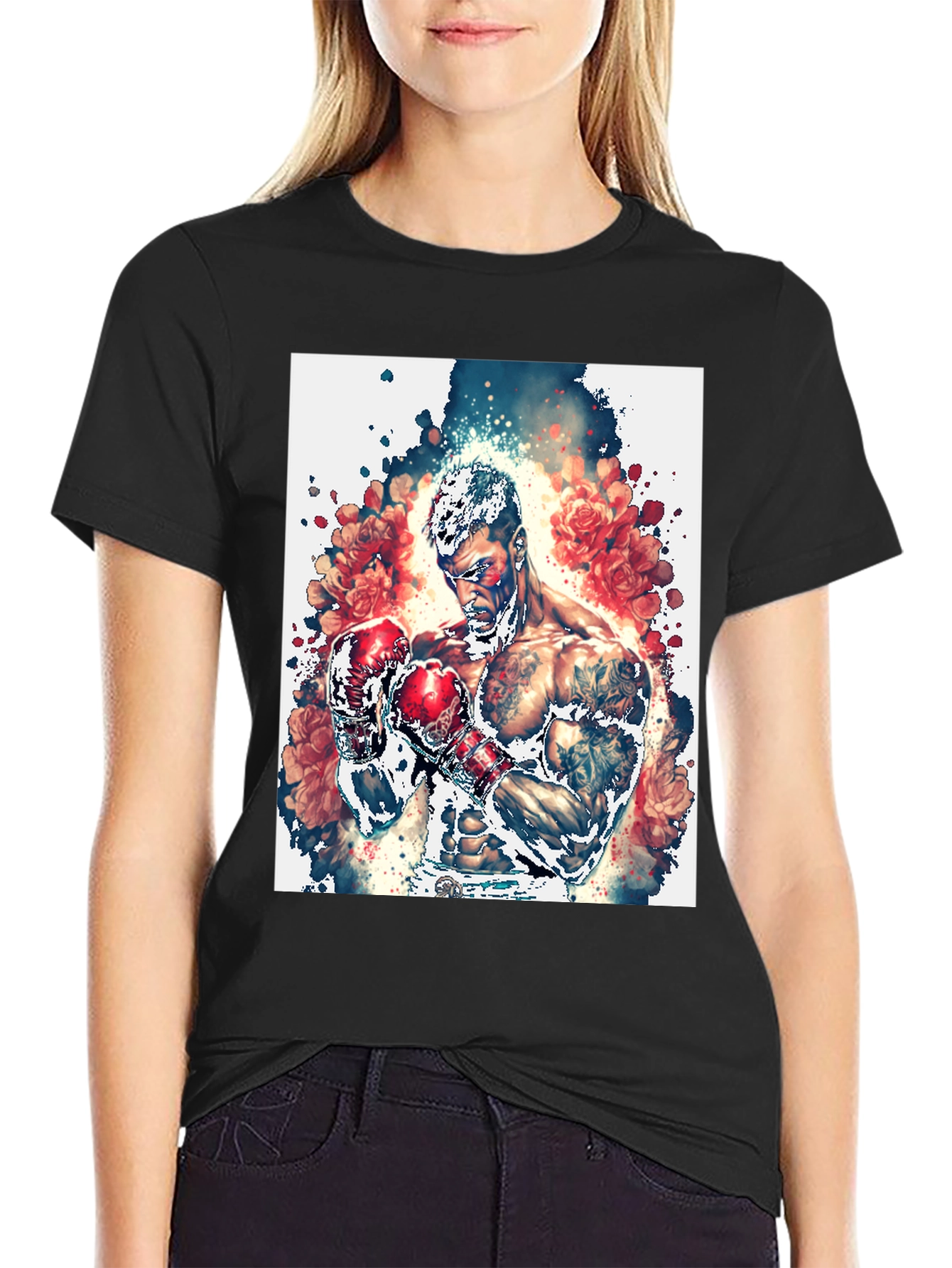 Boxer Graphic T-Shirt - Streetwear Style