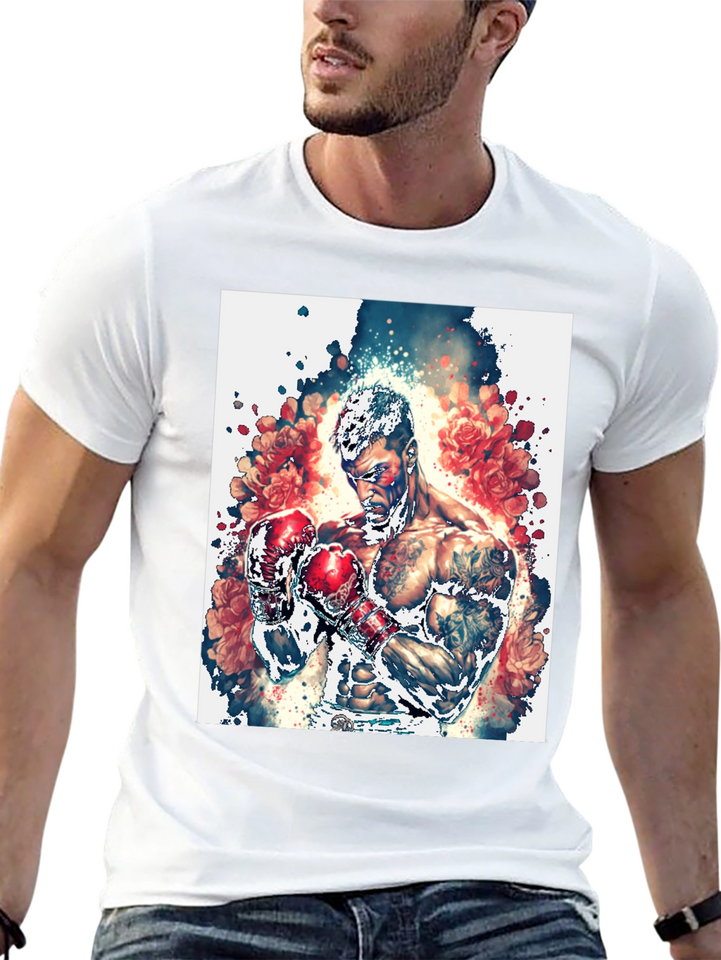 Boxer Graphic T-Shirt - Streetwear Style