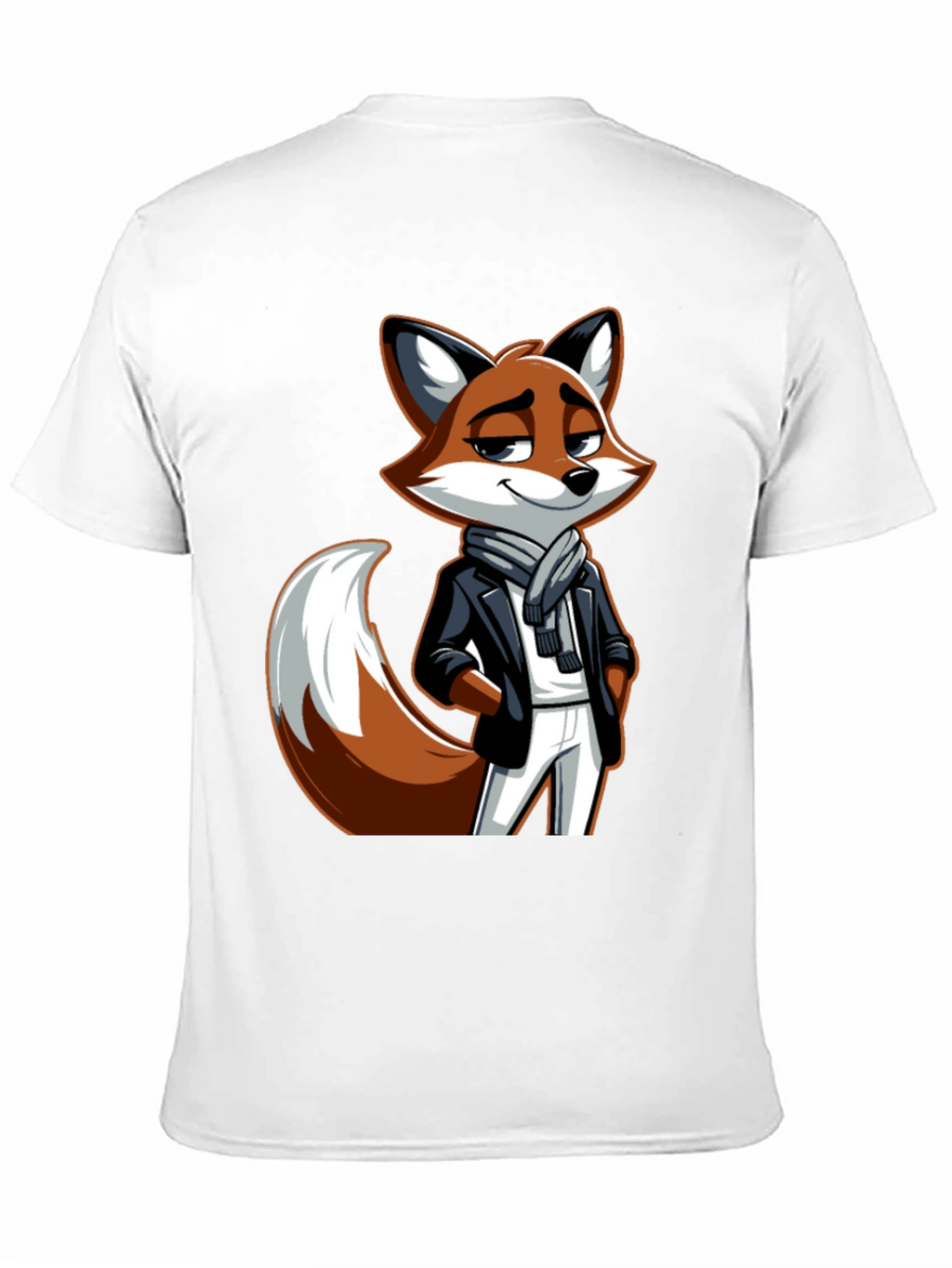 Stylish Fox Graphic Tee