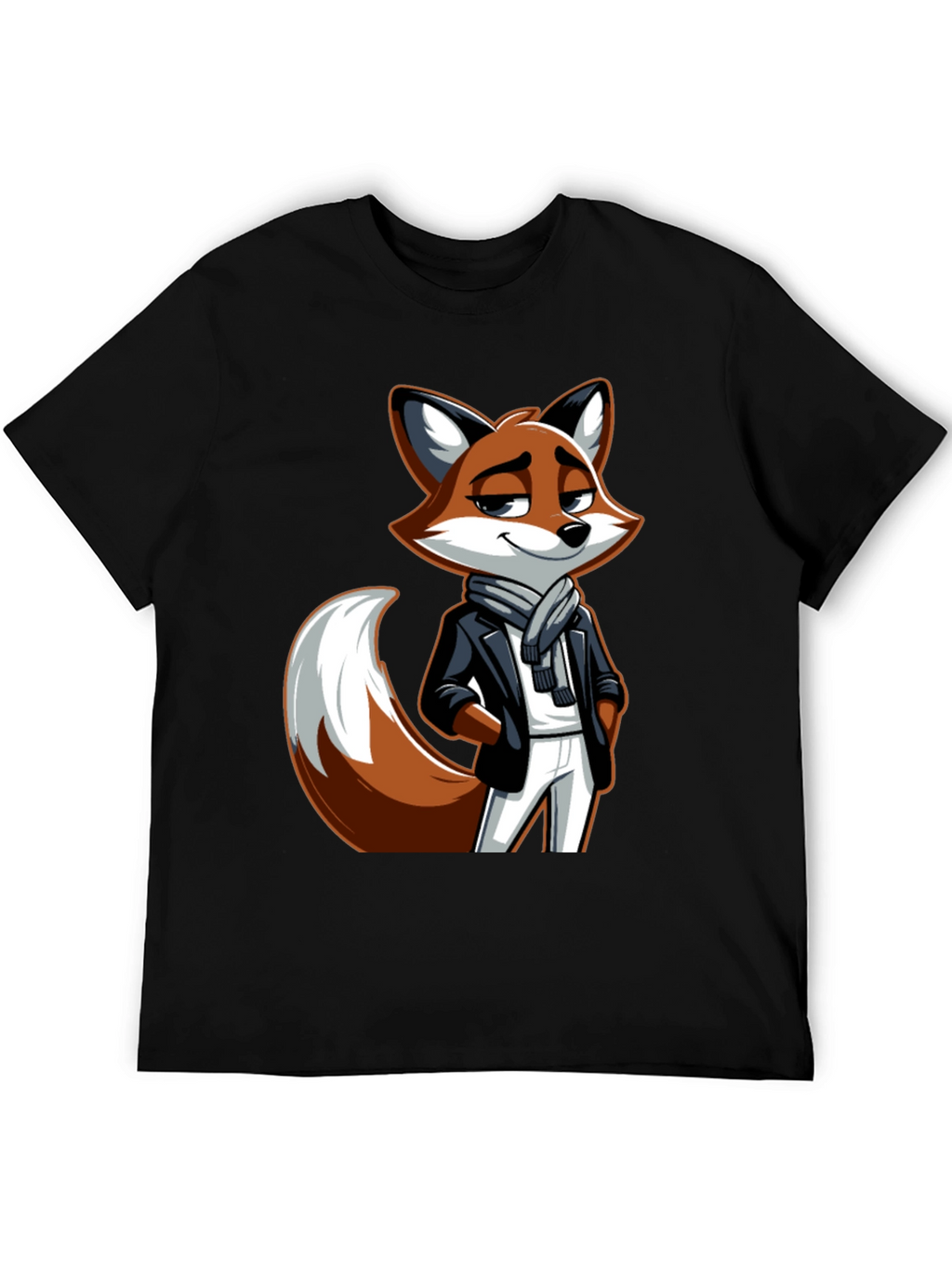 Stylish Fox Graphic Tee