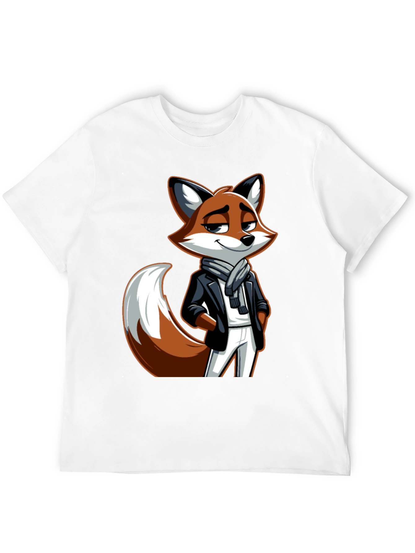 Stylish Fox Graphic Tee