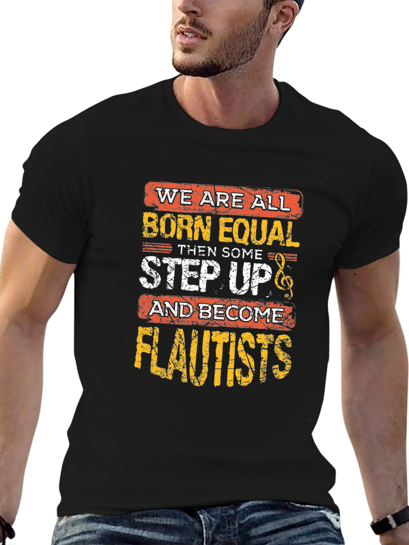 Born Equal Flautist T-Shirt