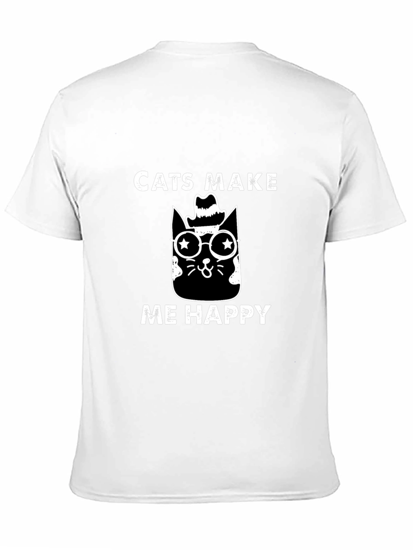 Cats Make Me Happy T-Shirt