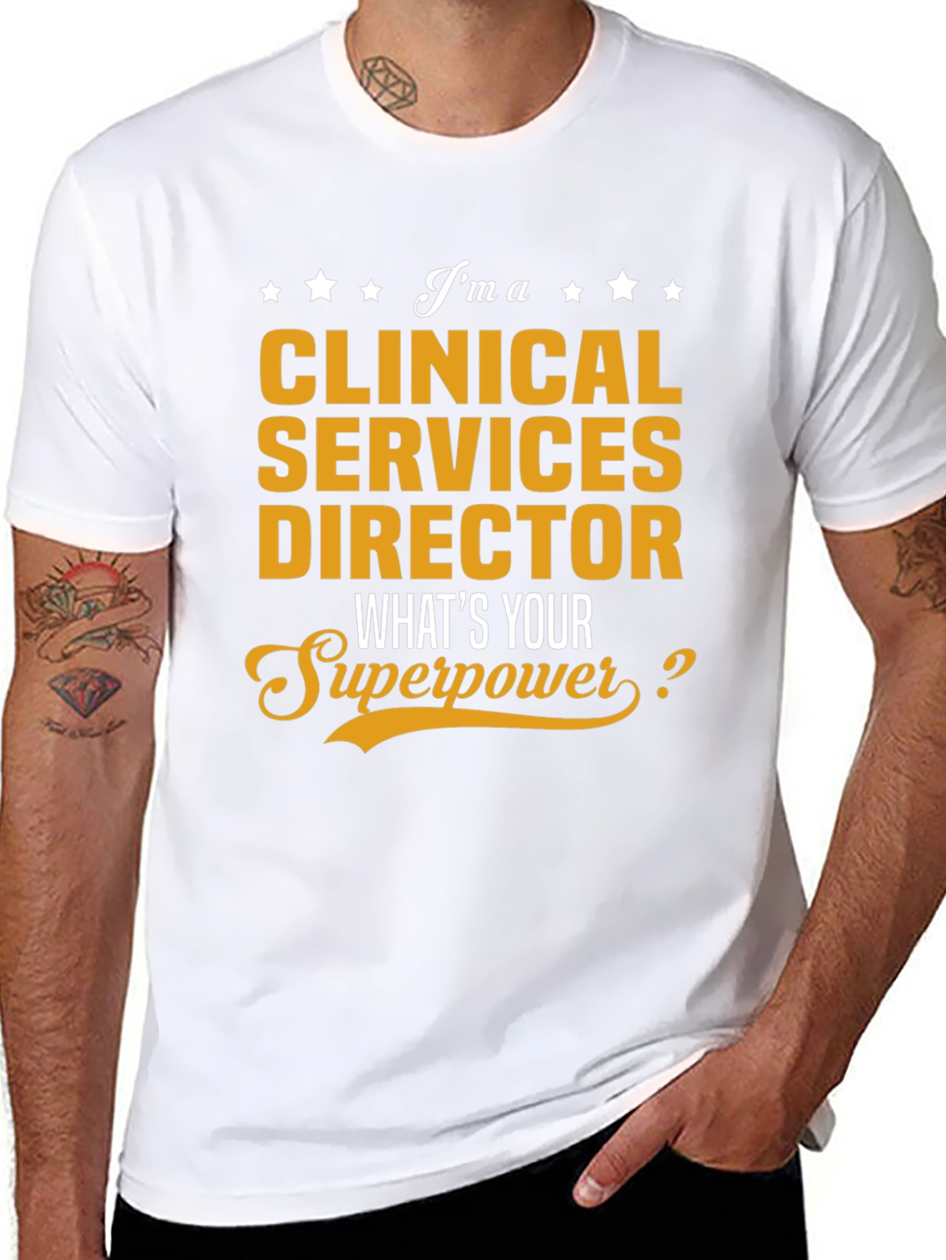 Clinical Services Director Superpower T-Shirt