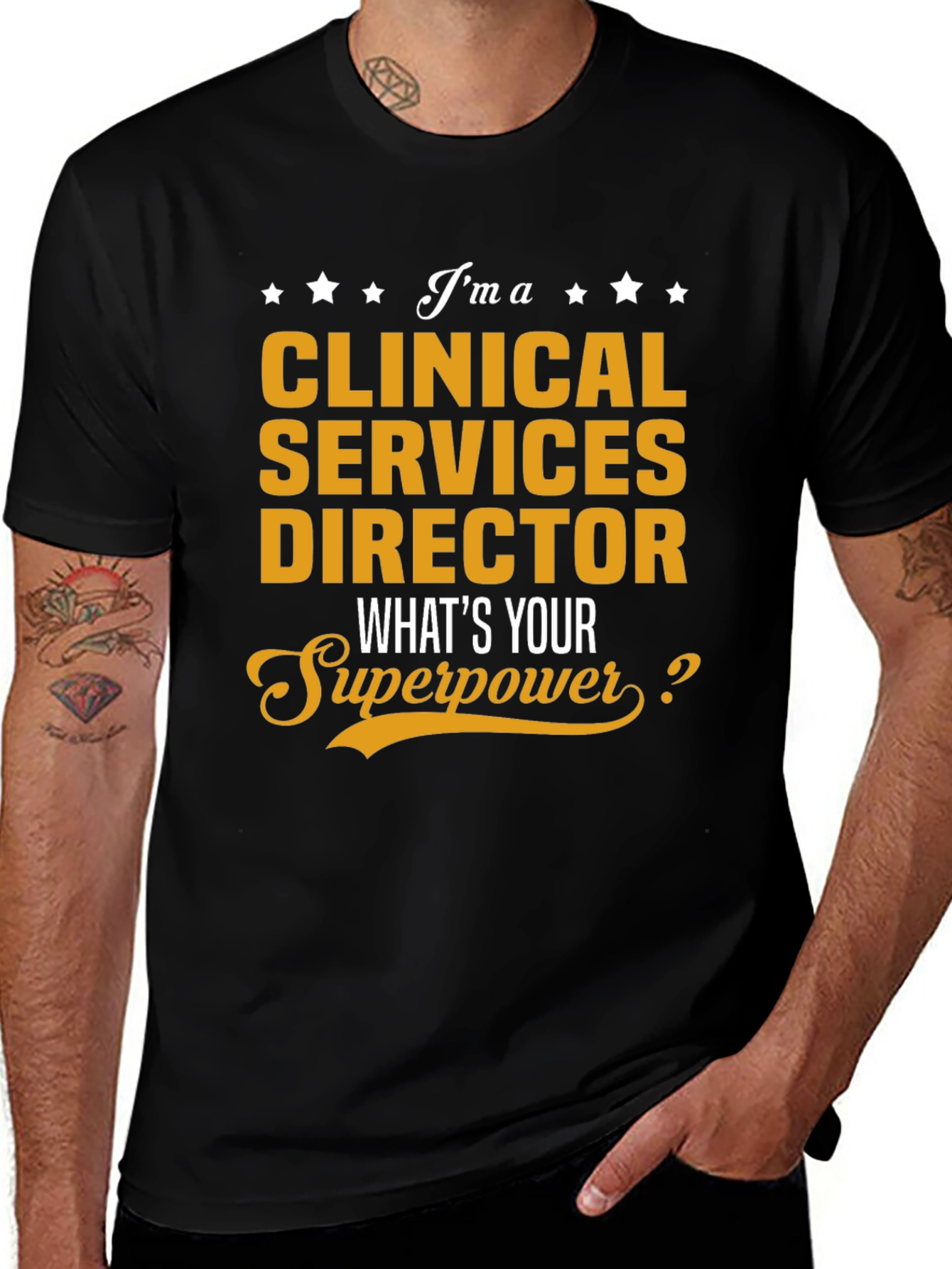 Clinical Services Director Superpower T-Shirt