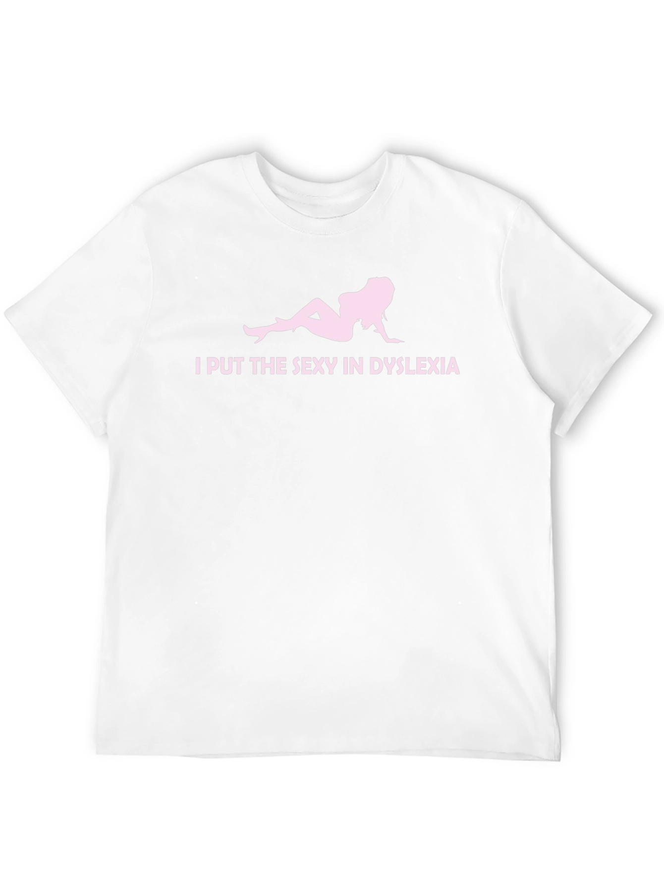 Sexy Dyslexia Black T-Shirt