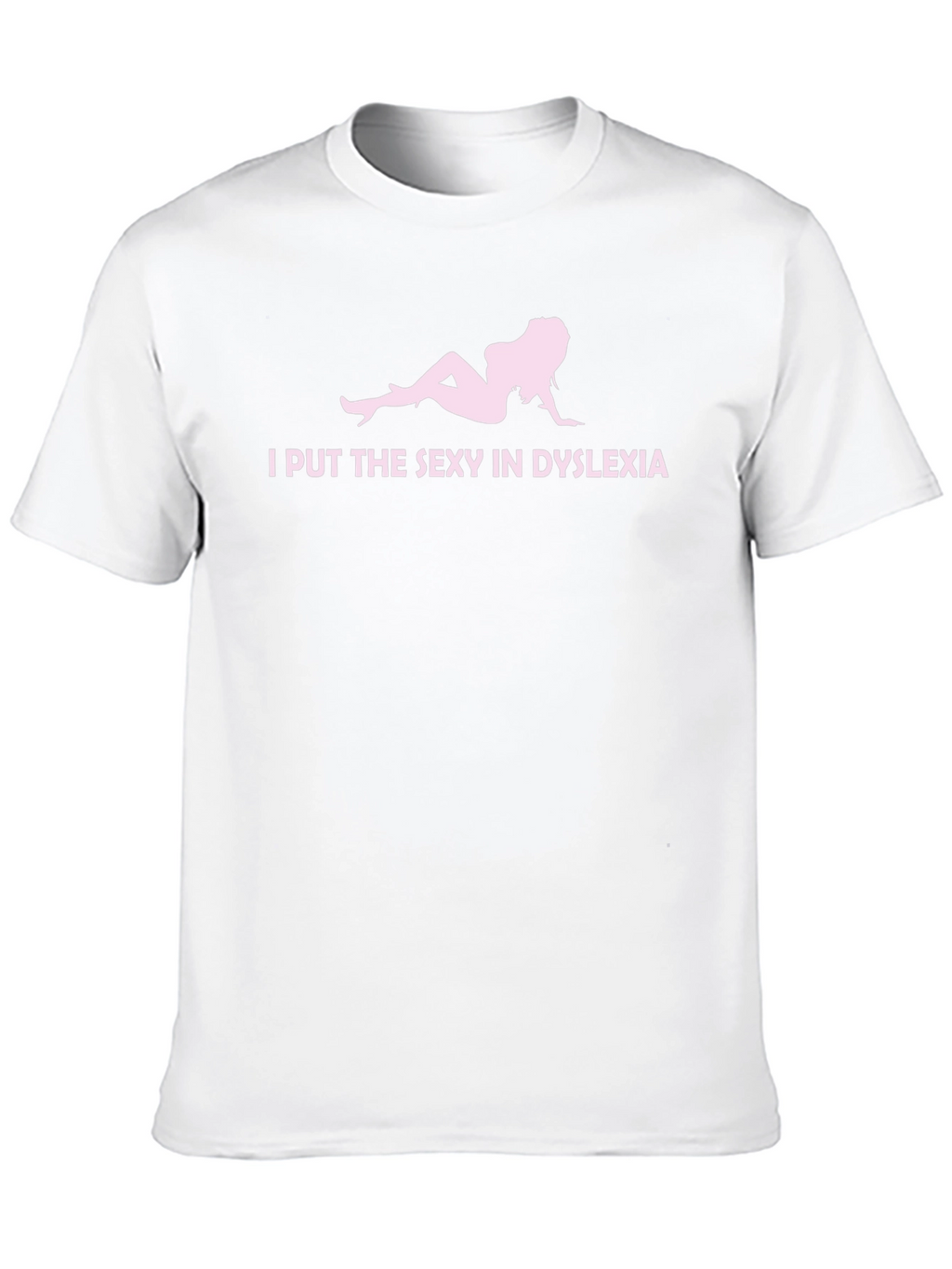 Sexy Dyslexia Black T-Shirt