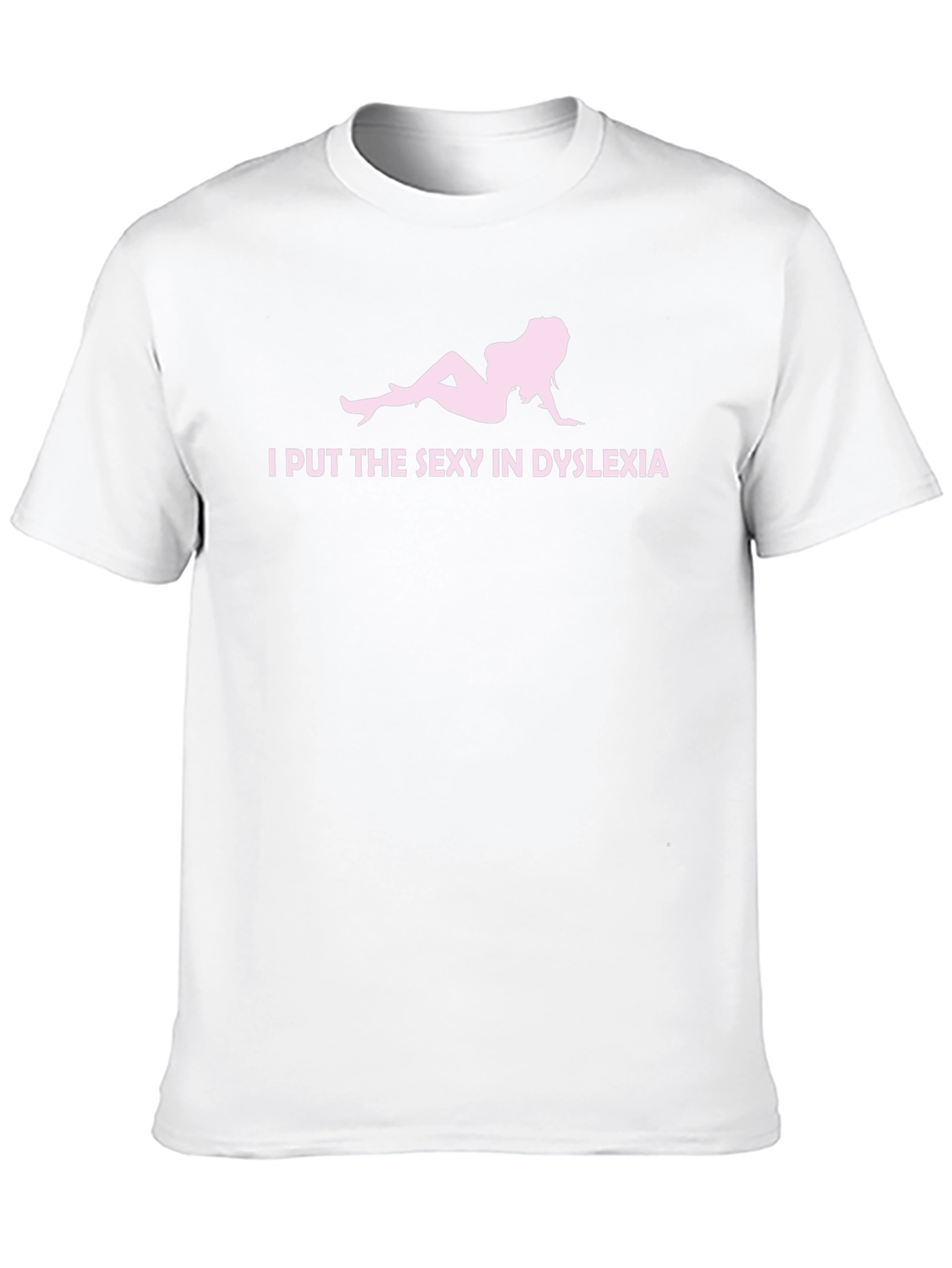 Sexy Dyslexia Black T-Shirt