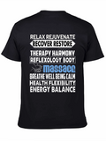 Relax Rejuvenate Massage Therapy T-Shirt