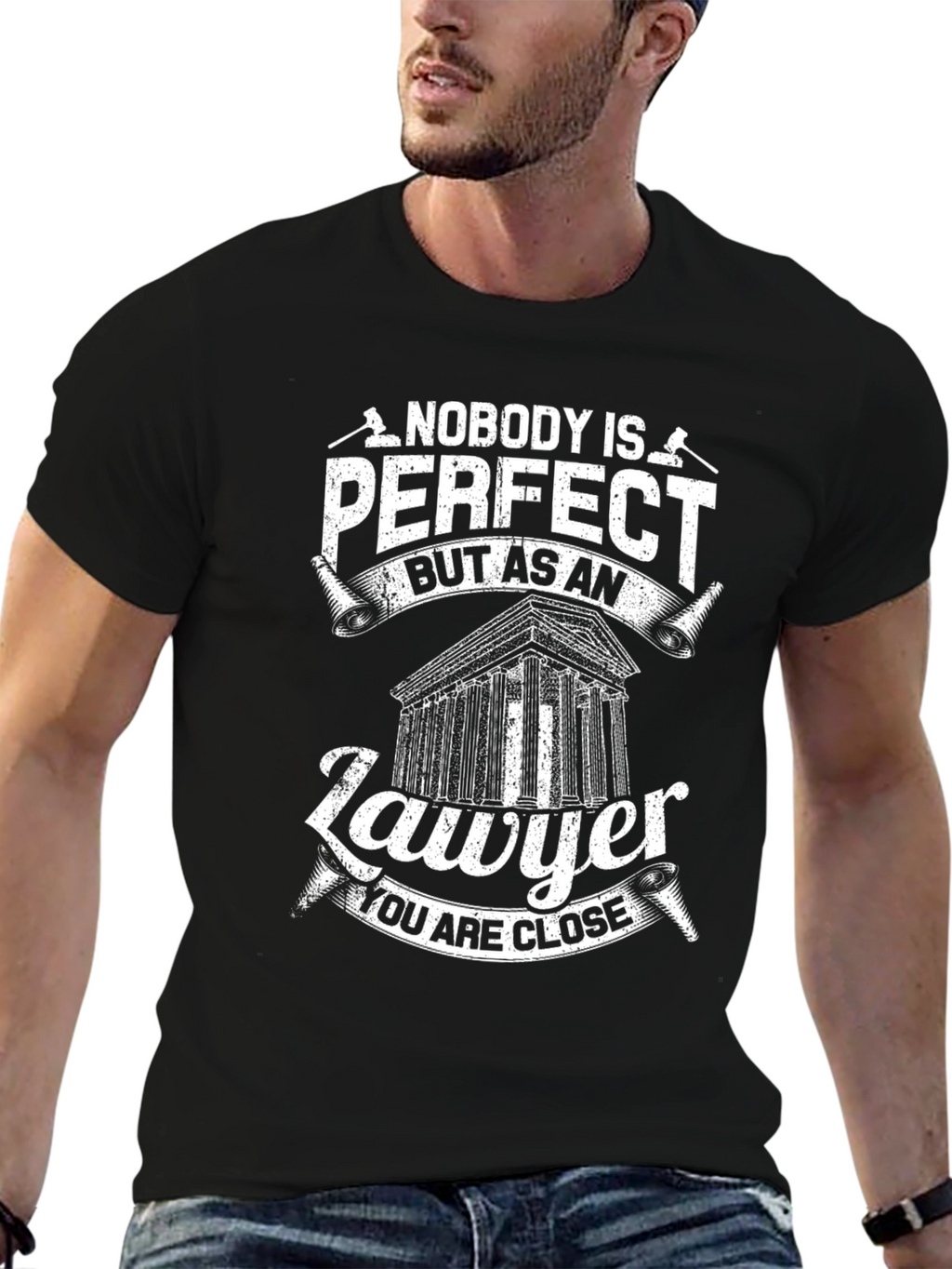 Nobody is Perfect Lawyer T-Shirt