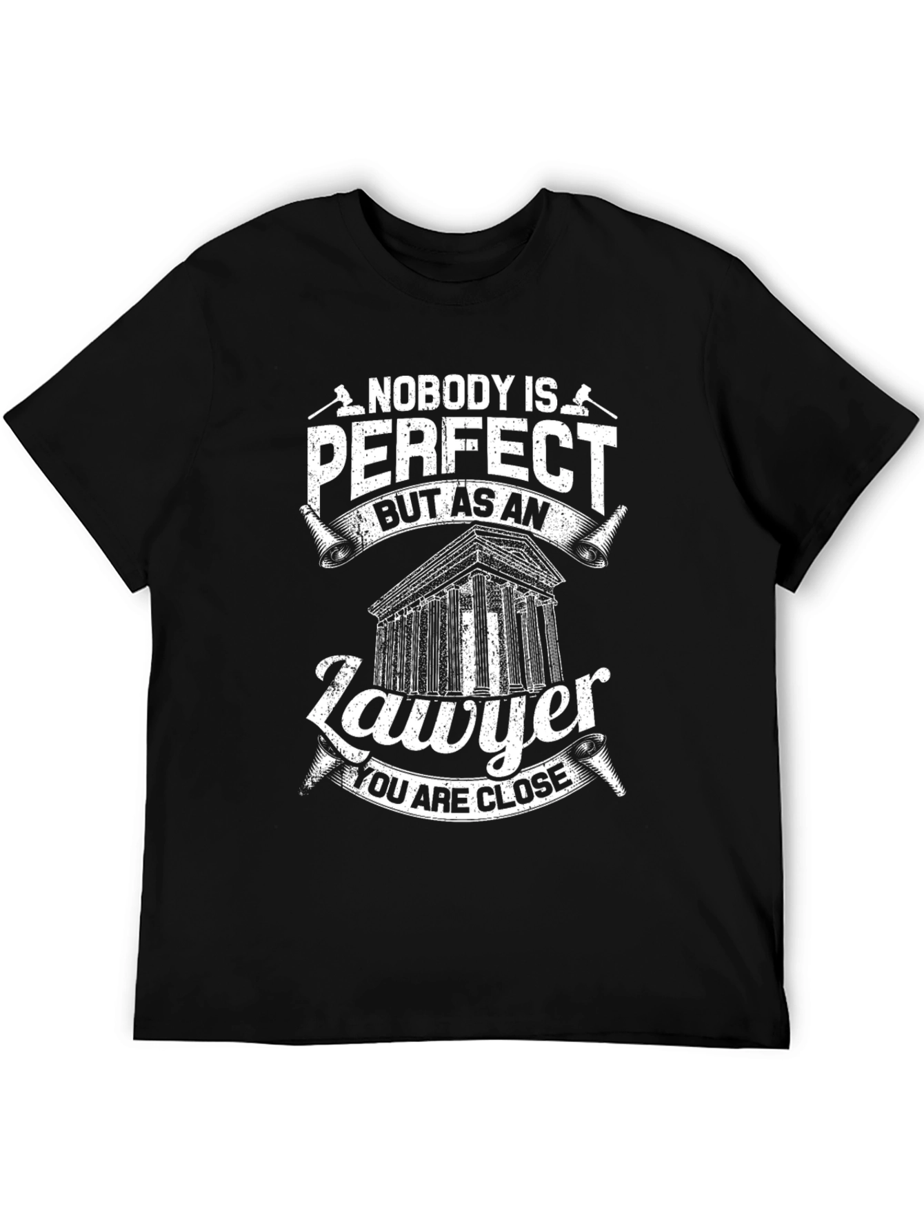 Nobody is Perfect Lawyer T-Shirt