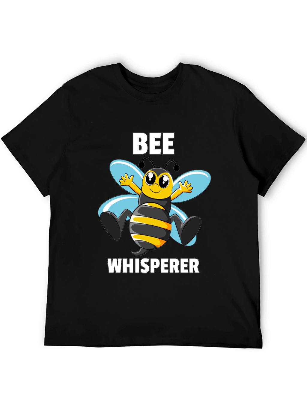 Bee Whisperer Graphic T-Shirt - Black