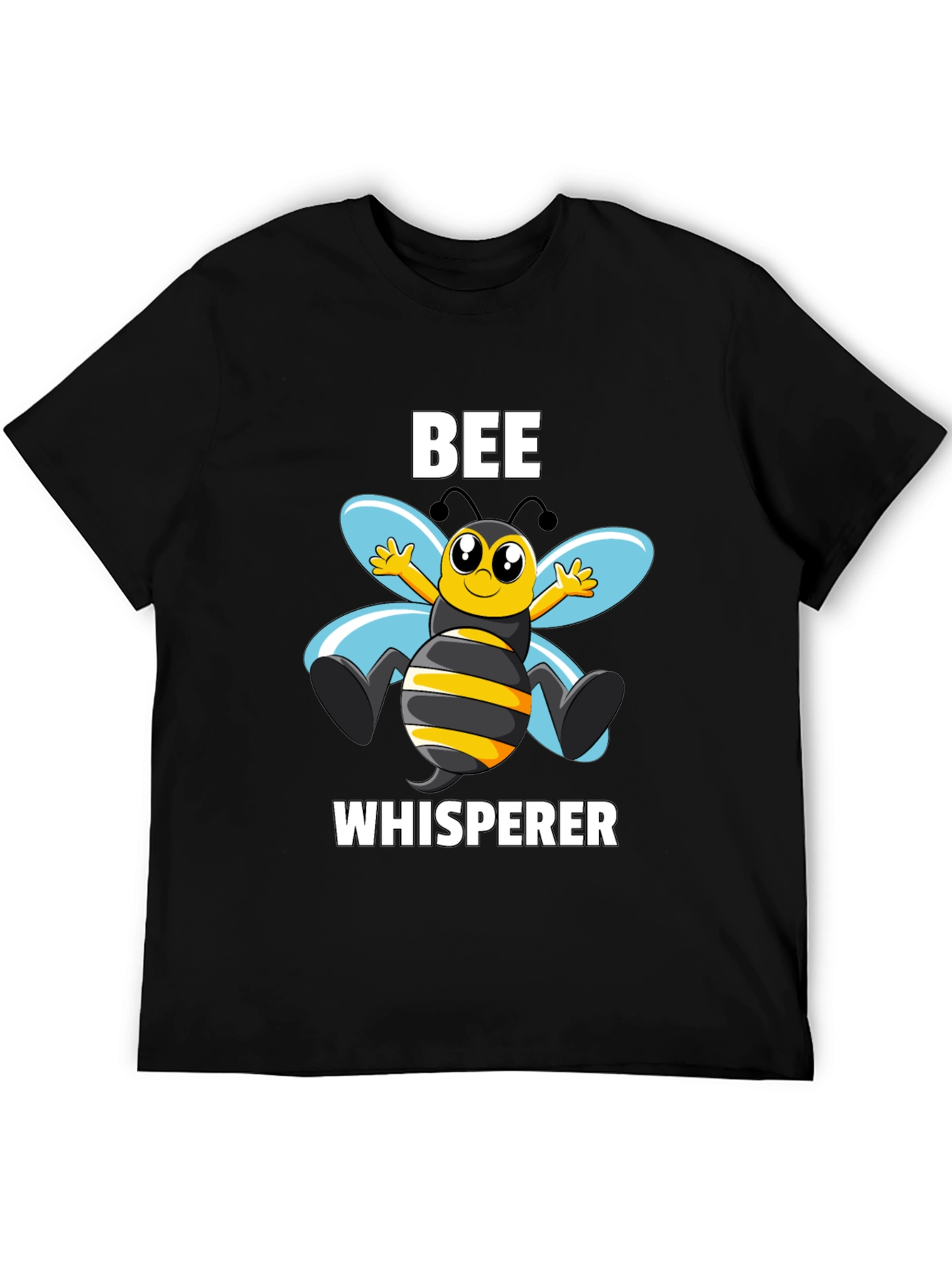 Bee Whisperer Graphic T-Shirt - Black