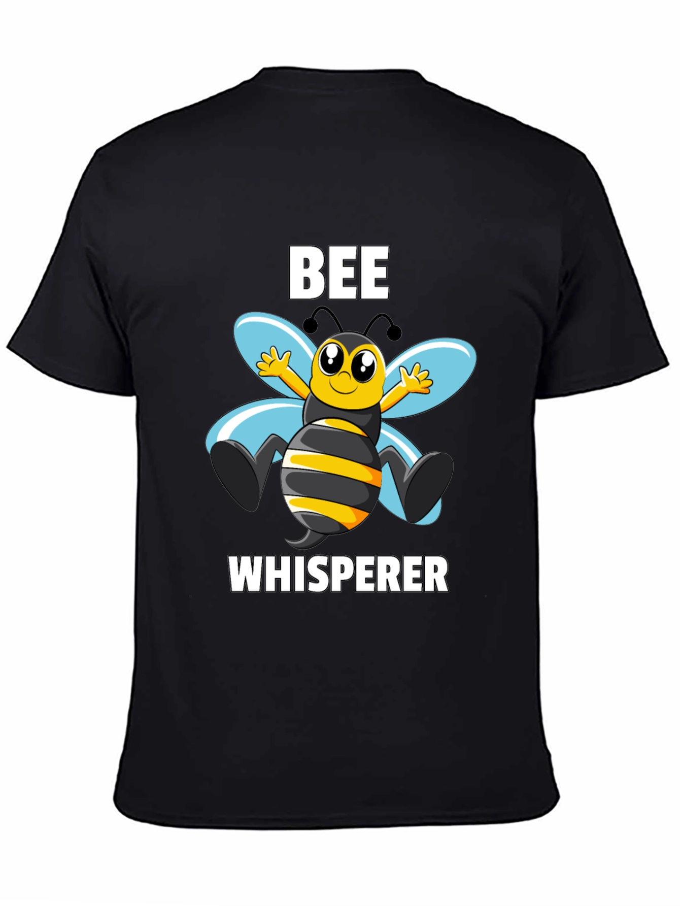Bee Whisperer Graphic T-Shirt - Black