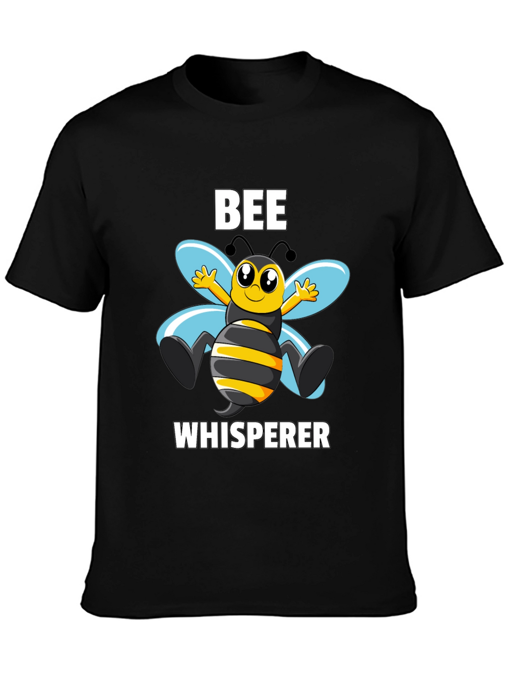 Bee Whisperer Graphic T-Shirt - Black