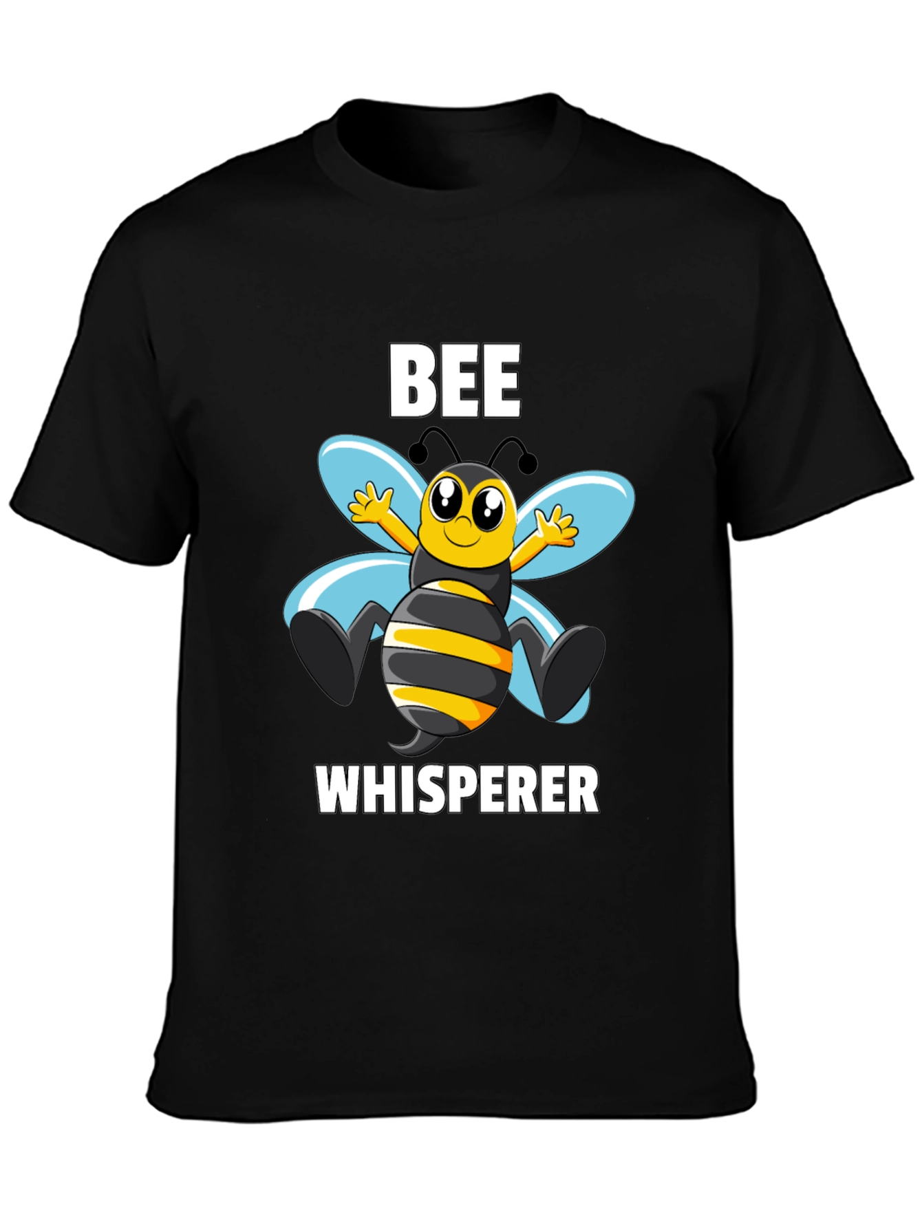 Bee Whisperer Graphic T-Shirt - Black