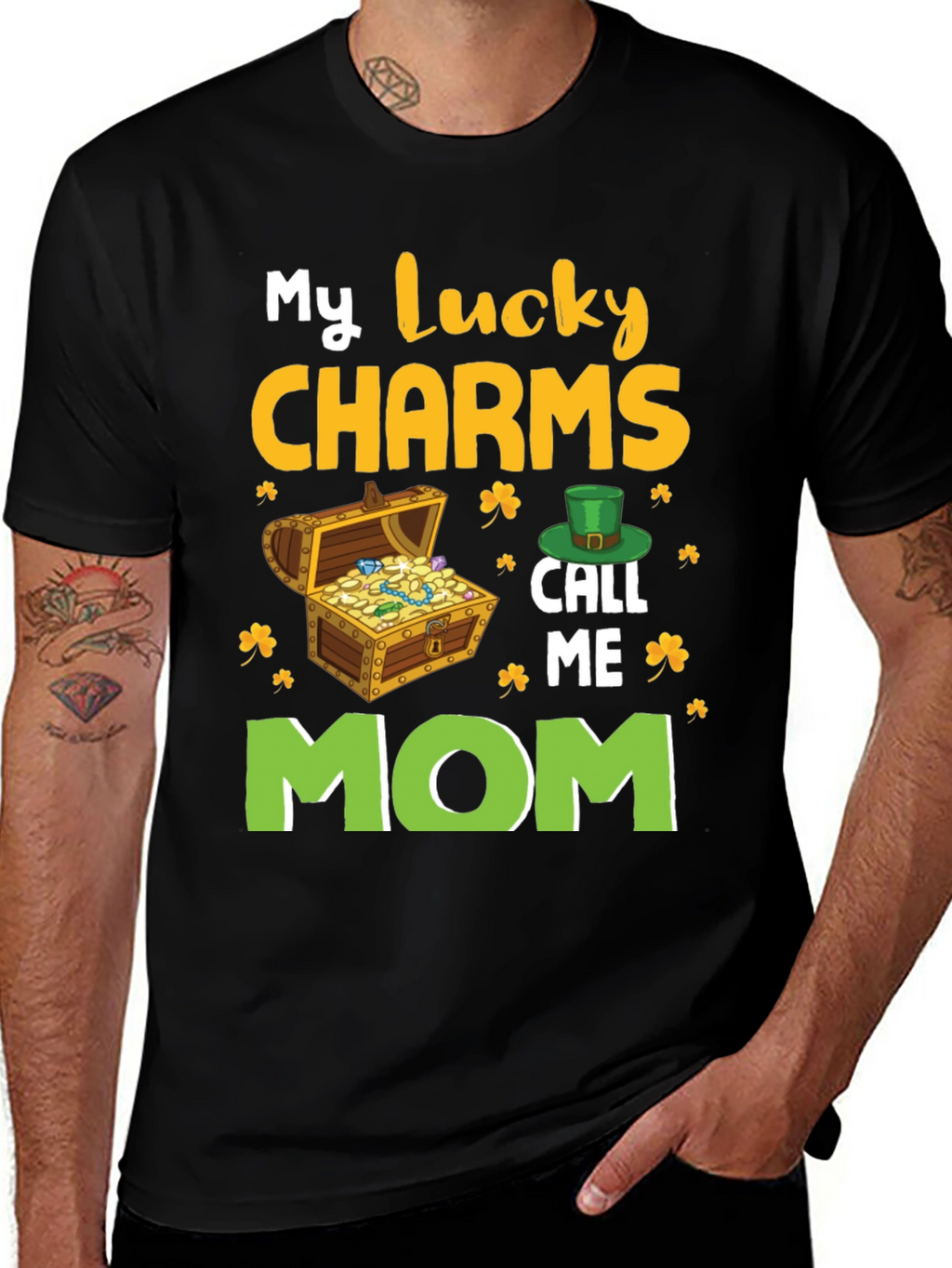 Lucky Charms Mom T-Shirt - St. Patricks Day