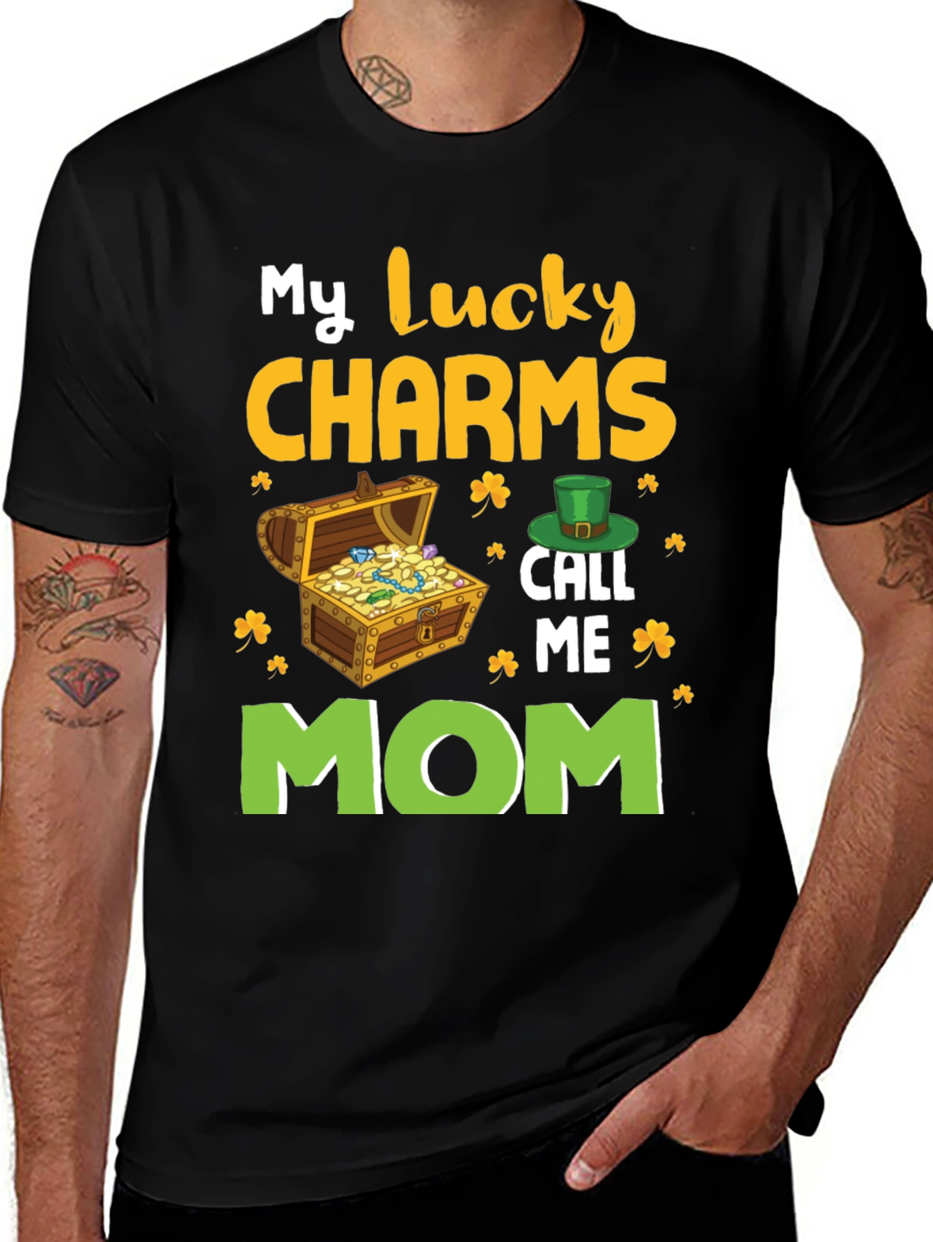 Lucky Charms Mom T-Shirt - St. Patricks Day