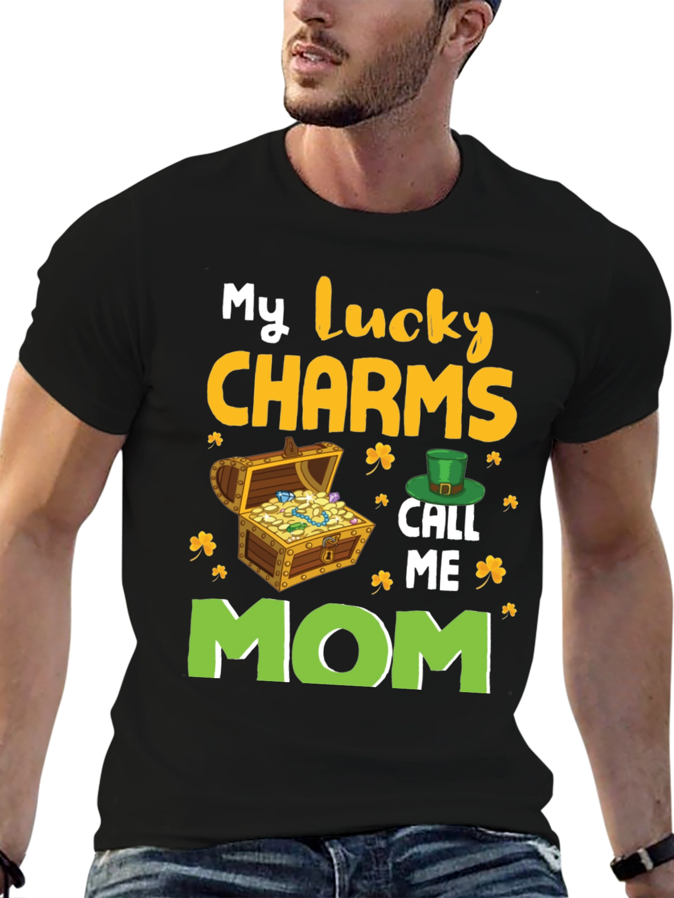 Lucky Charms Mom T-Shirt - St. Patricks Day